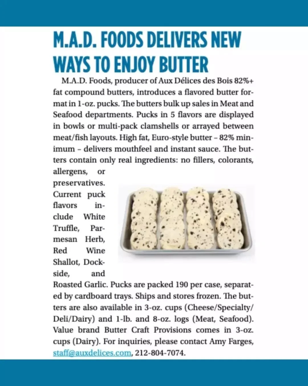 Thanks for the mention @totalfoodservice 🏆 #nofillers #nocolorants #noallergens #nopreservatives #GoodFats