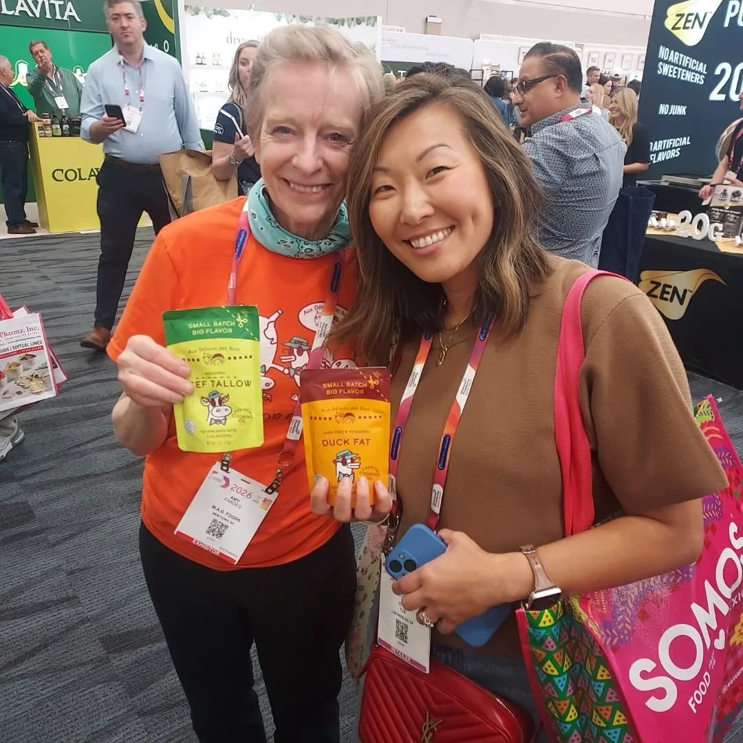 Running on high energy and Duck Fat at Expo West.