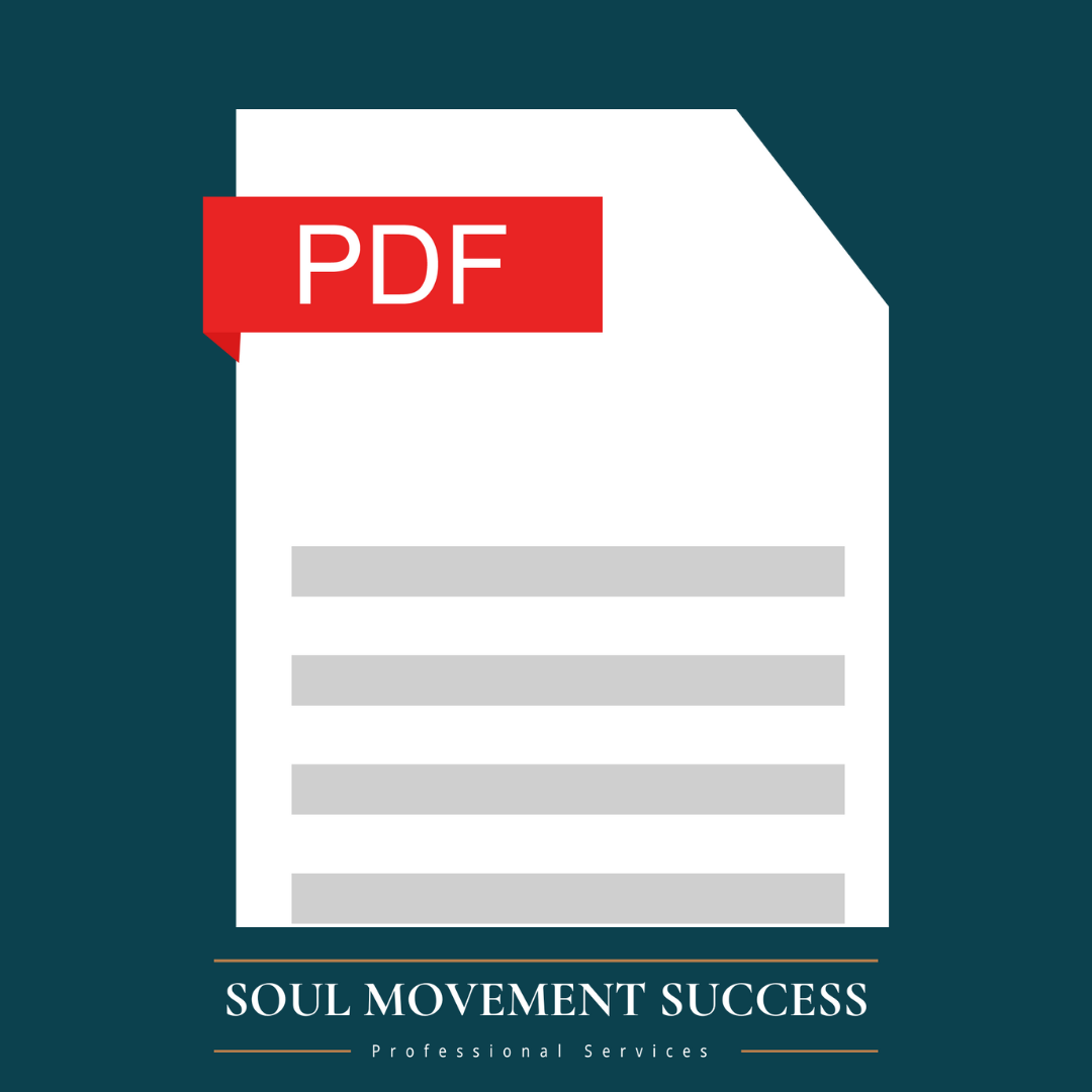Manager Movement Sheets Success Business Planner: Goal Setting Sheets Bundle (digital) — Soul ...