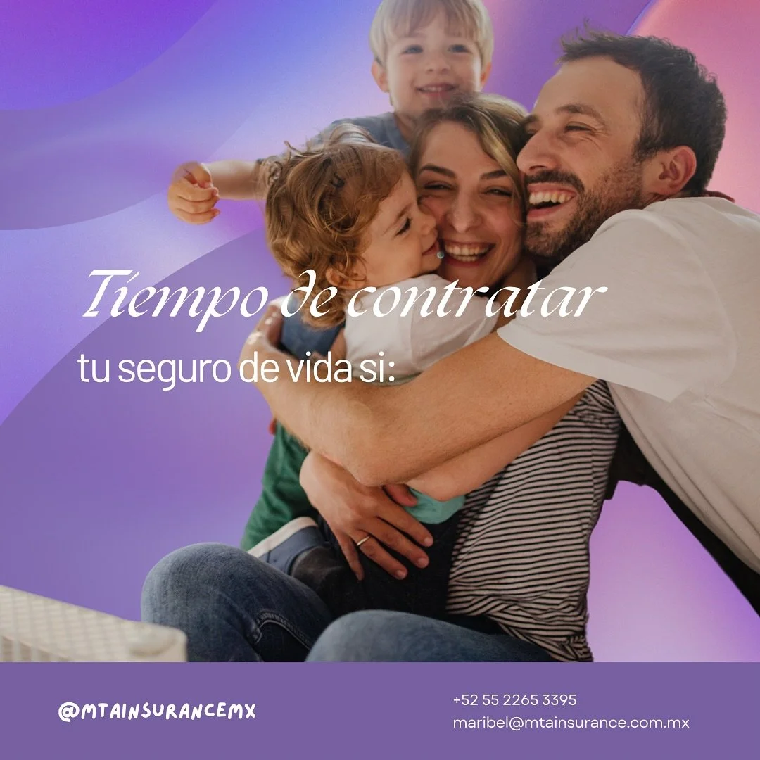 🙂&zwj;&harr;️ Imagina por un momento c&oacute;mo ser&iacute;a el futuro de tus seres queridos si un d&iacute;a ya no est&aacute;s para cuidarlos. ❤️&zwj;🩹

💡 Un seguro de vida es mucho m&aacute;s que un simple respaldo financiero; es la tranquilid