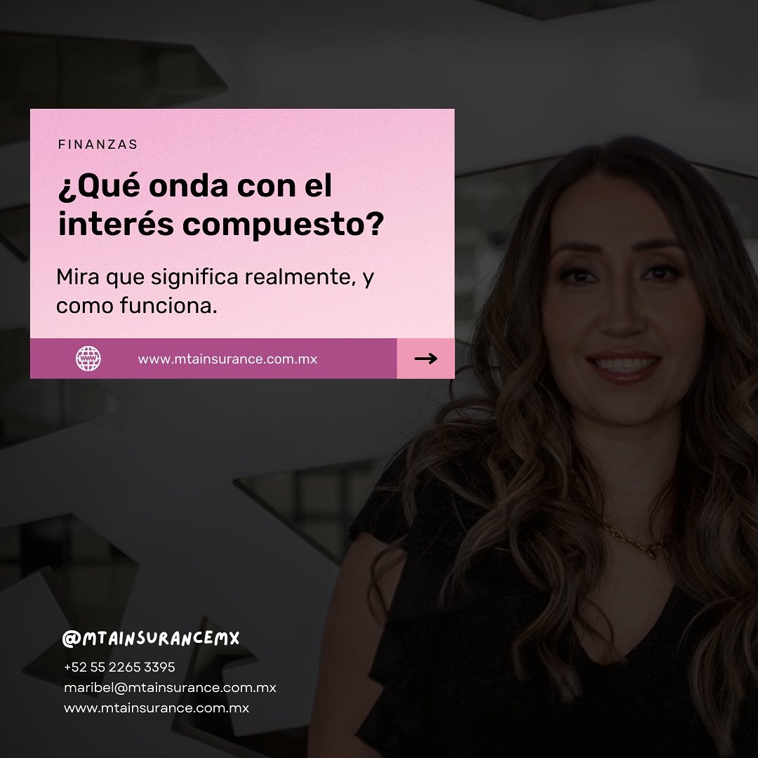 El inter&eacute;s compuesto: tu mejor aliado financiero 💰

&iquest;Sab&iacute;as que tu dinero puede trabajar para ti mientras duermes? 💤 

Con el inter&eacute;s compuesto, las ganancias de hoy generan m&aacute;s ganancias ma&ntilde;ana. &iexcl;El 