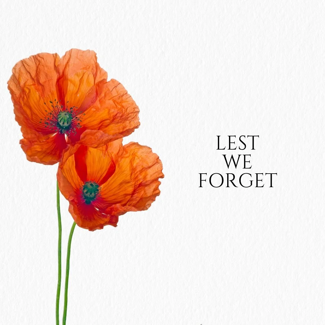 Our deepest respect and honour to all members of the armed services both past and present. 

May we never forget their sacrifice and bravery. 

May we always be grateful for the freedom and safety we have in our beautiful country. 

We send our praye