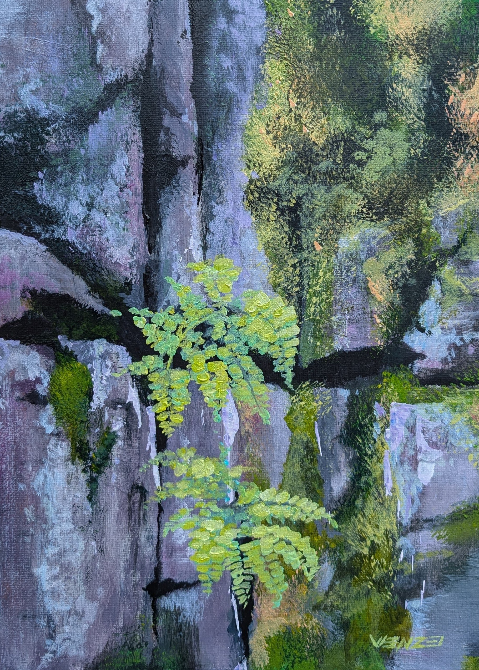 Alpine Varnish and Fern