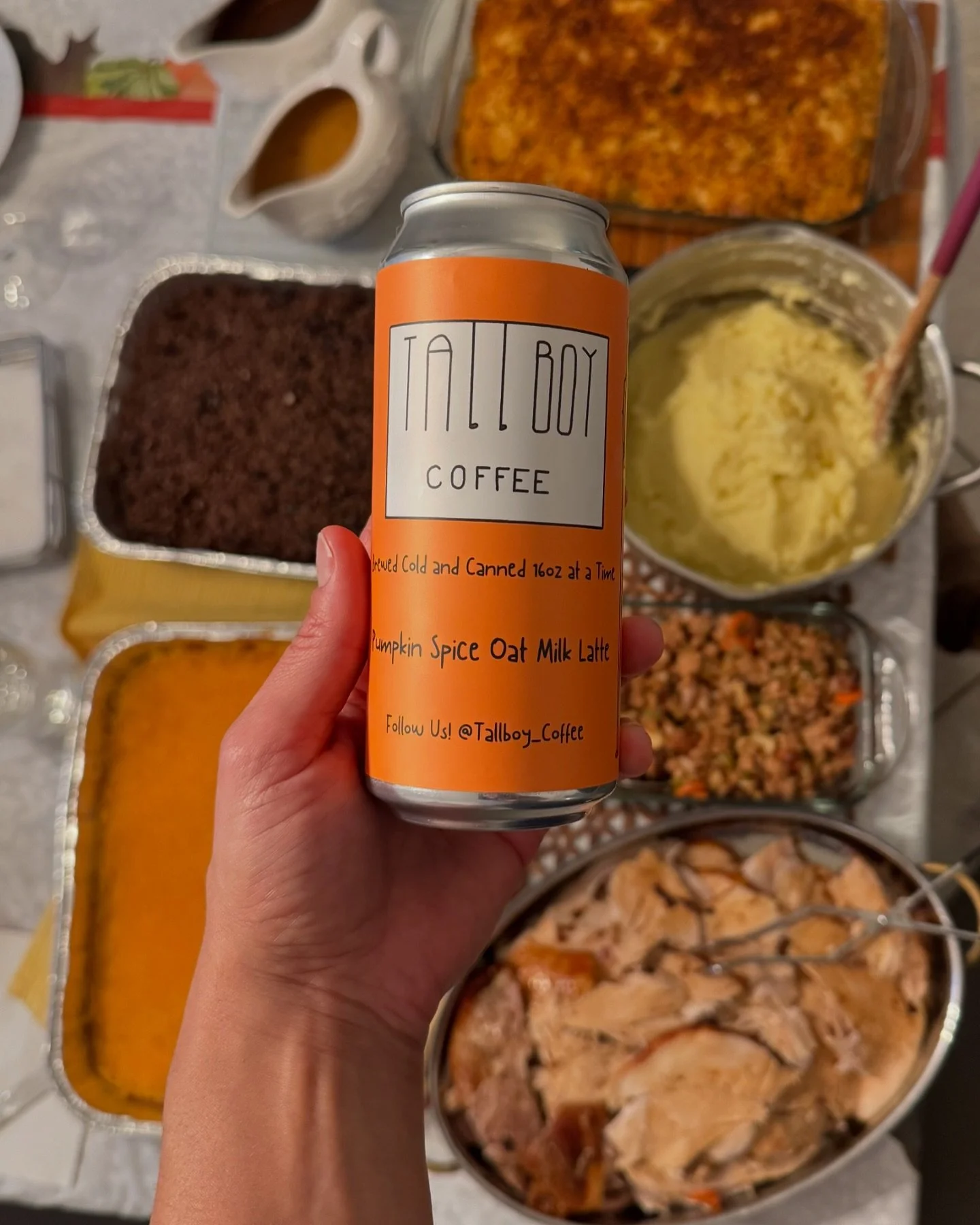 From our family to yours, Happy Thanksgiving! 
.
.
.
#coffee #coldbrew #coldbrewcoffee #cannedcoffee #caffeine #smallbusiness