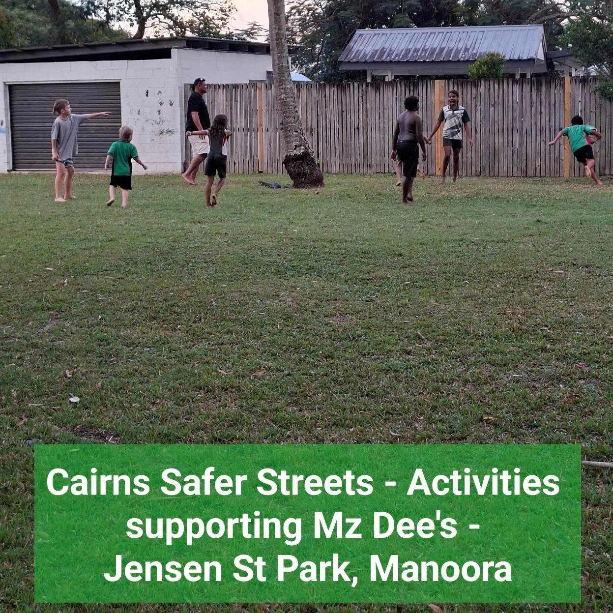 🖤💛❤️ Another great day out with our Cairns Miya Team, joining in on the Cairns Safer Streets community fun 💙💚🤍

#cairnscommunity #CairnsMiyaTeam #SaferStreets #CommunityStrong #YouthSupport #CultureAndConnection #MiyaServices #TogetherWeThrive #