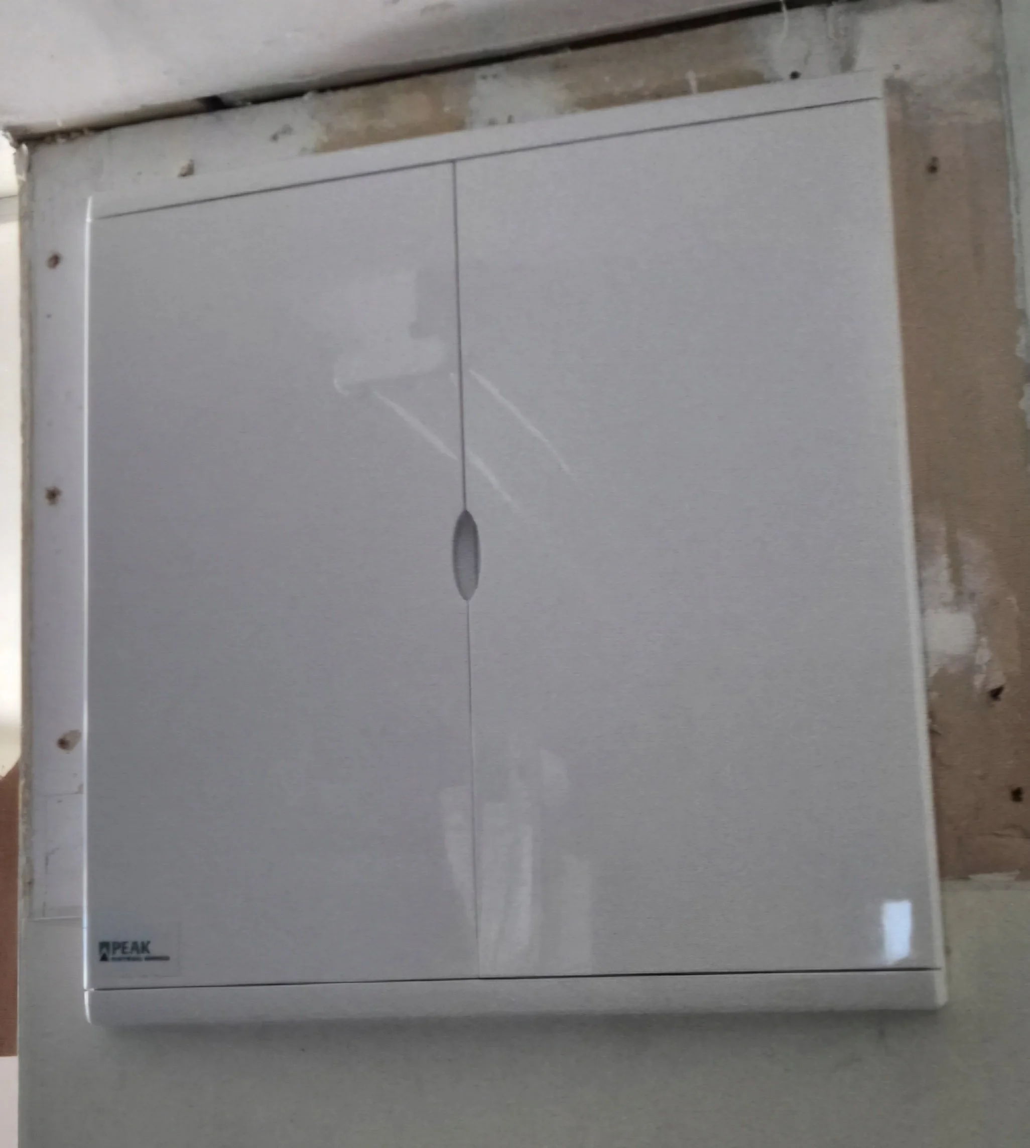 An after photo of a recently upgraded 3 phase residential switchboard.