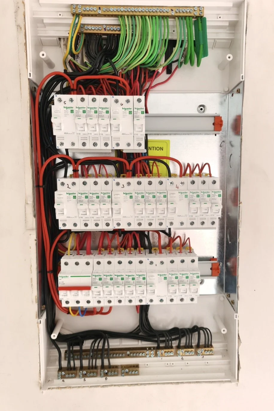 Three phase residential switchboard upgrade example