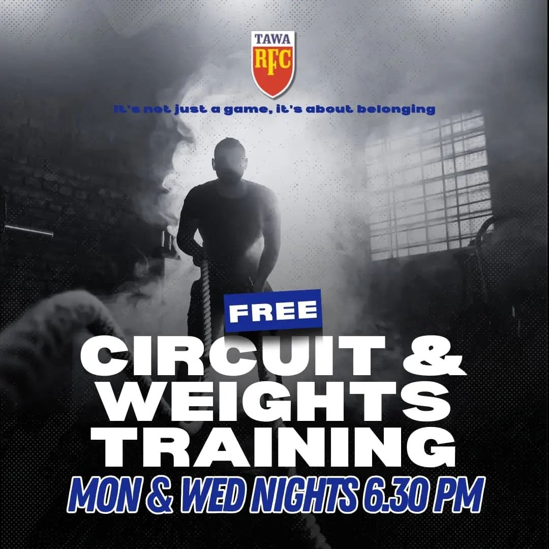 🏉 FREE Circuit Training at TRFC 🏋️&zwj;♂️

Summer is around the corner, and it&rsquo;s time to get those Speedo bodies ready! 💪 Join us for&nbsp;FREE circuit training&nbsp;every&nbsp;Monday and Wednesday at 6:30 PM&nbsp;in the&nbsp;TRFC Green Room