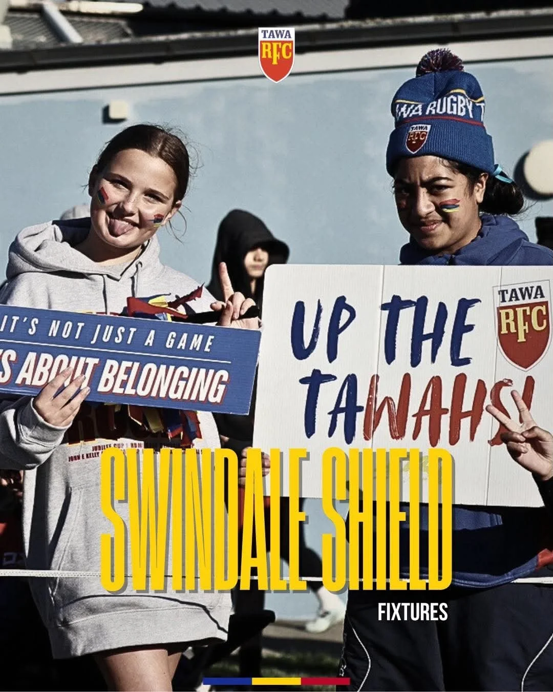 Wellington Club Rugby kicks off THIS SATURDAY! 🏉
 

Check out the Swindale Shield fixtures below.

 

Please note: Colts season begins after Easter.

 

UPCOMING GAMES | SATURDAY 4 APRIL

 

Premier
Petone vs Tawa
📍 Petone Rec 1
⏰ 2:45pm

 

Premie