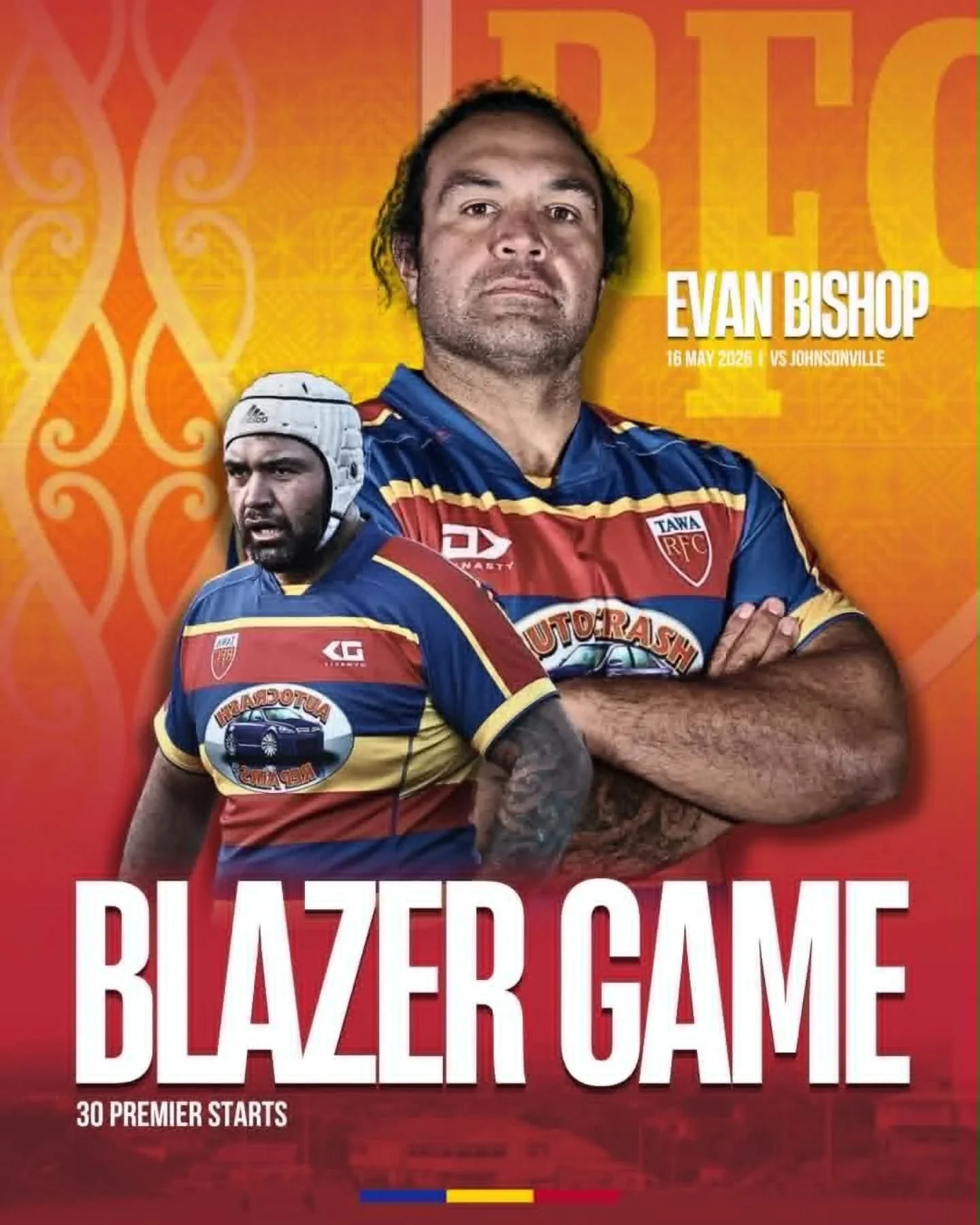 🇷🇴 B L A Z E R 🇷🇴

👏 Huge congrats to Evan Bishop on receiving his blazer for 30 Premier games! ❤️💙💛

A true club man through and through &mdash; always willing to lend a hand whether it&rsquo;s prepping food 🍔, filming games 🎥, jumping on c
