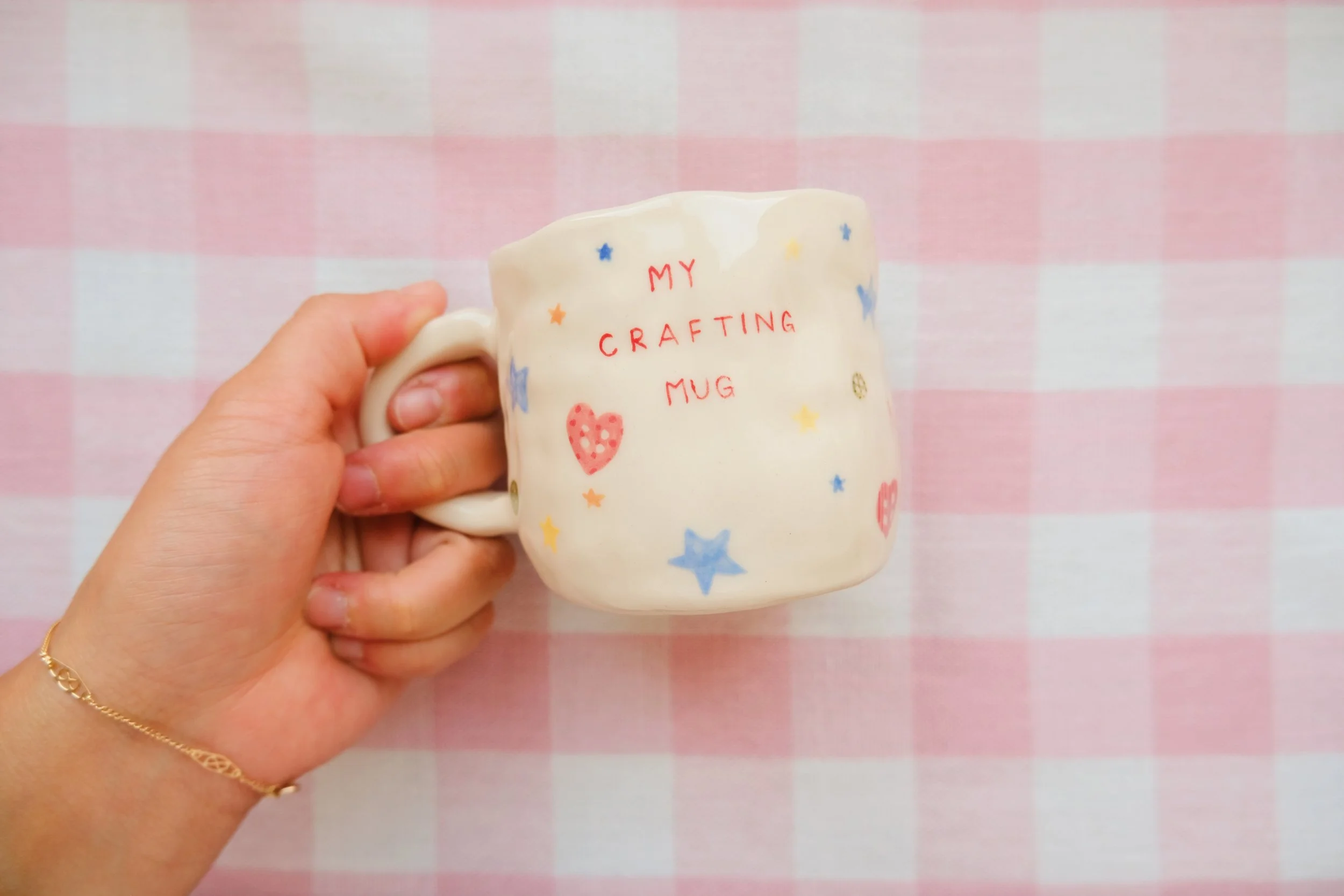 My crafting latte mug
