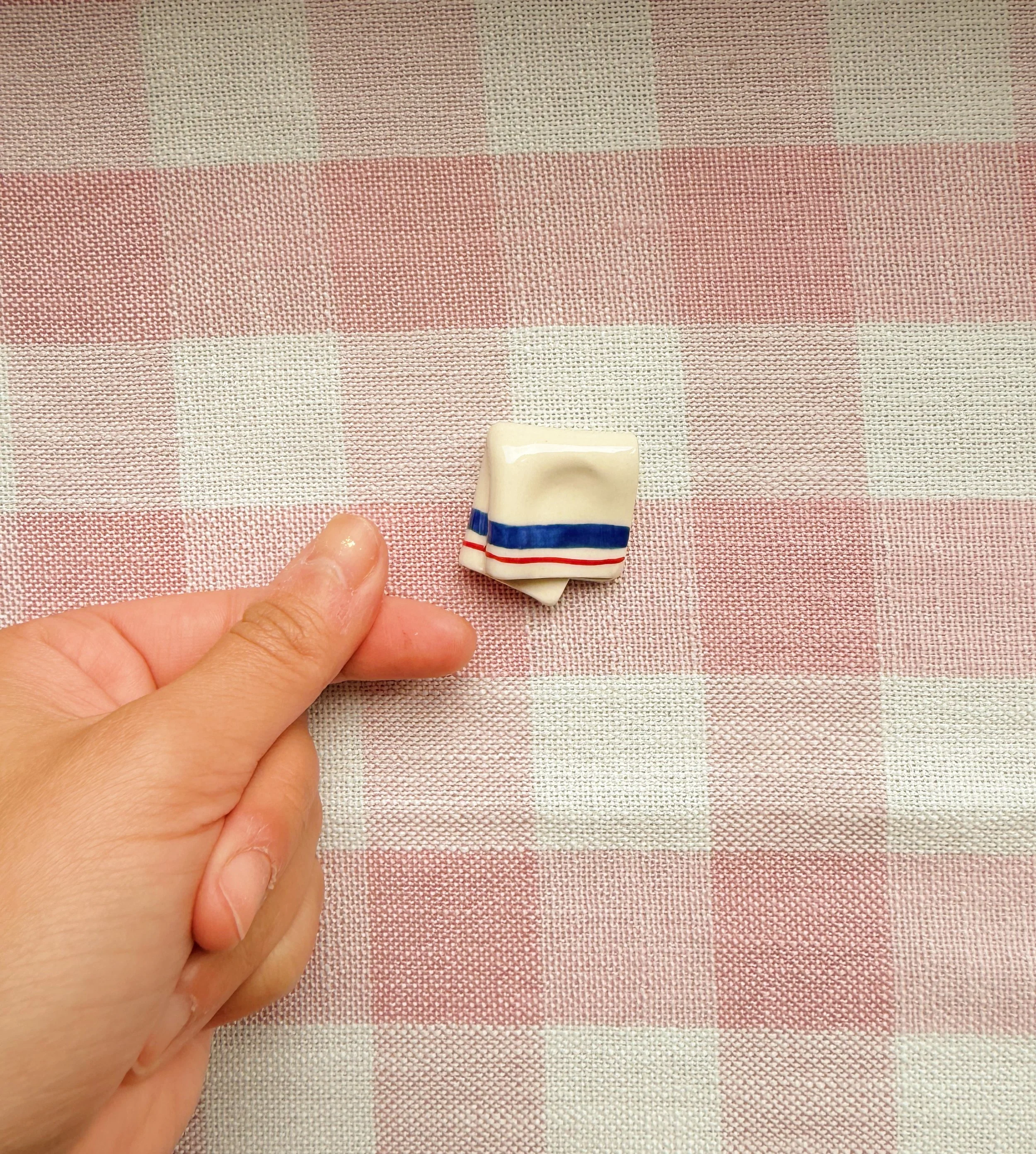 Blue Micro Spoon Rests (2 per order)