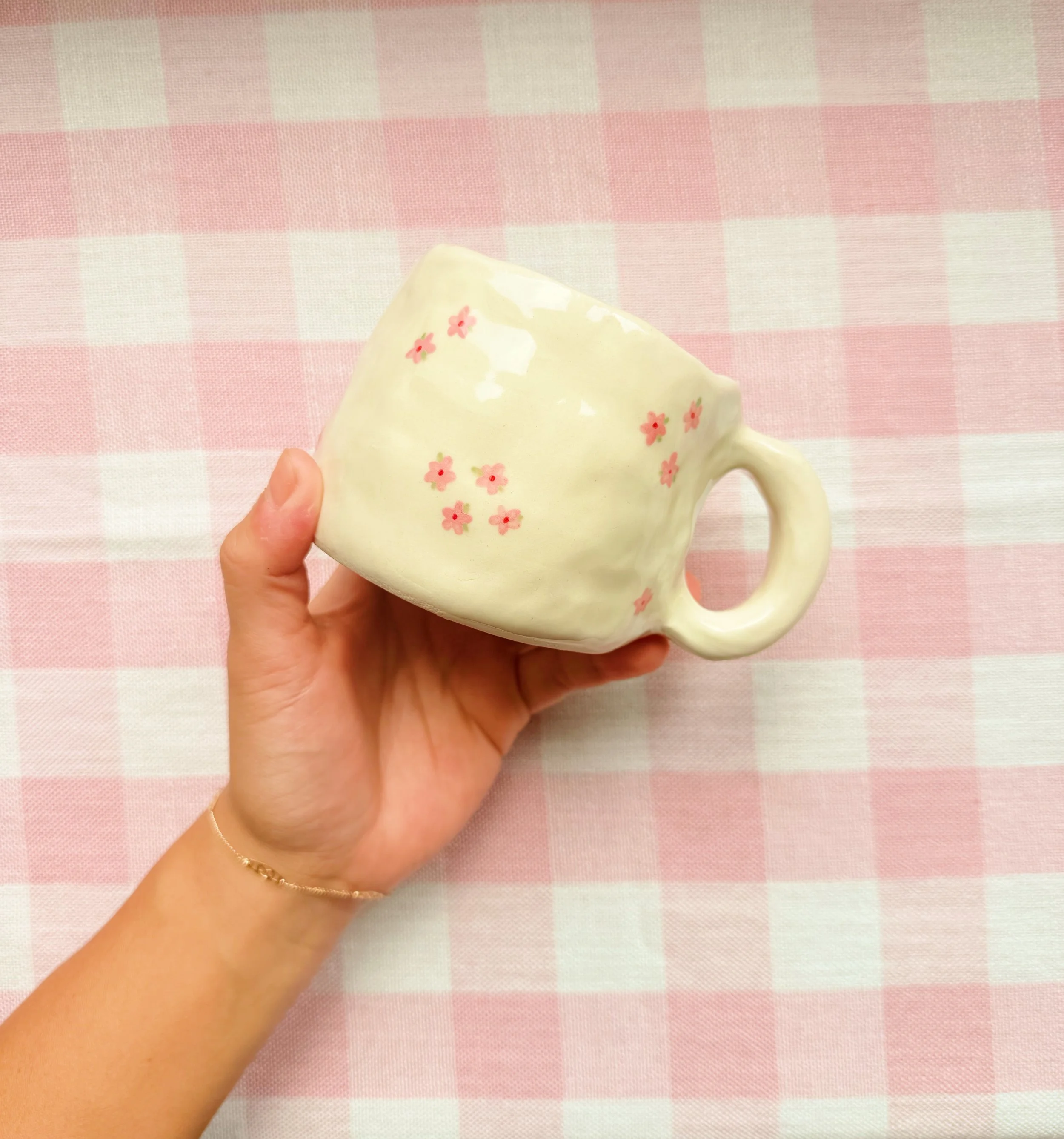 Cherry Blossom Latte Mug