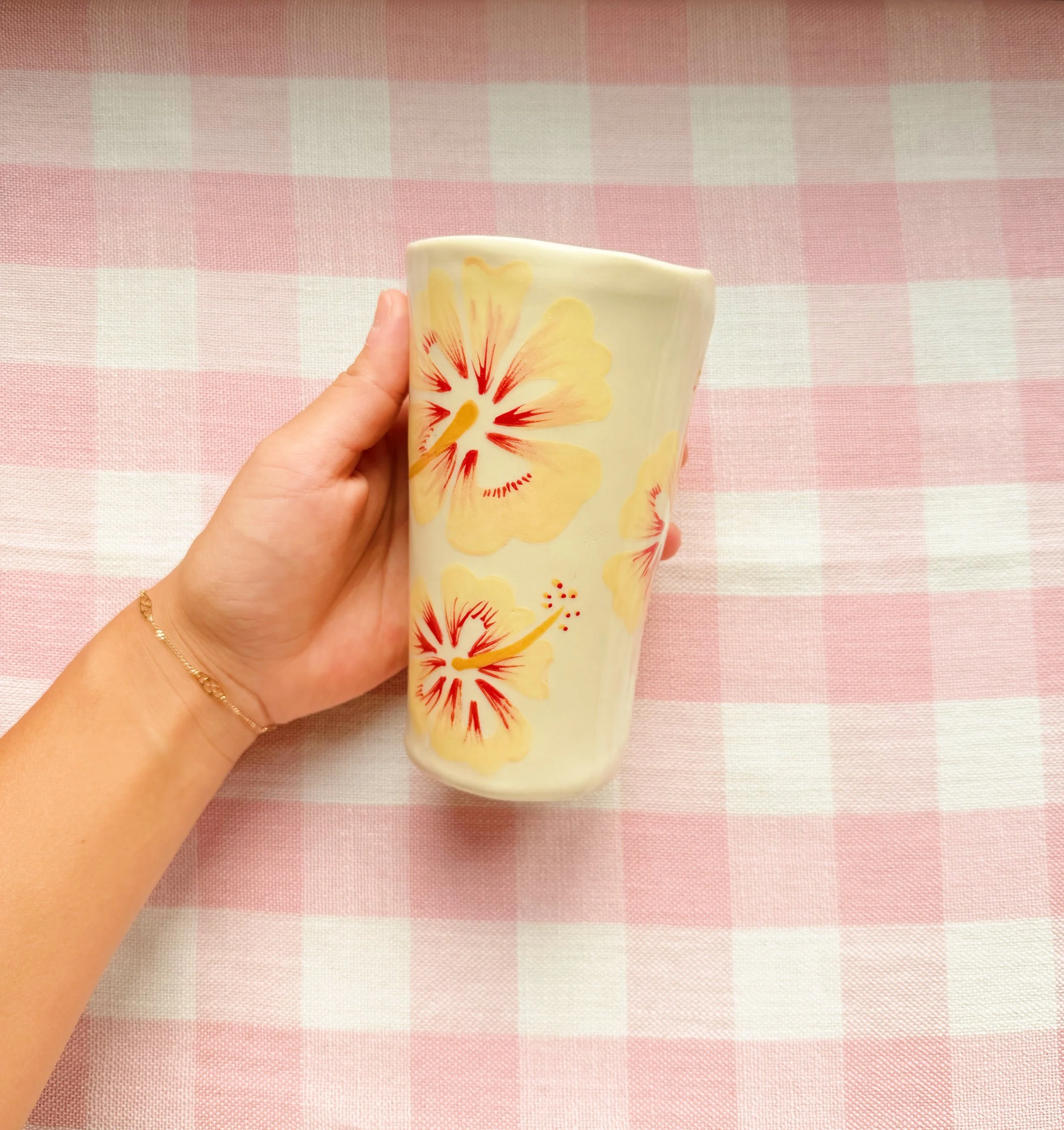 Hibiscus Tumbler