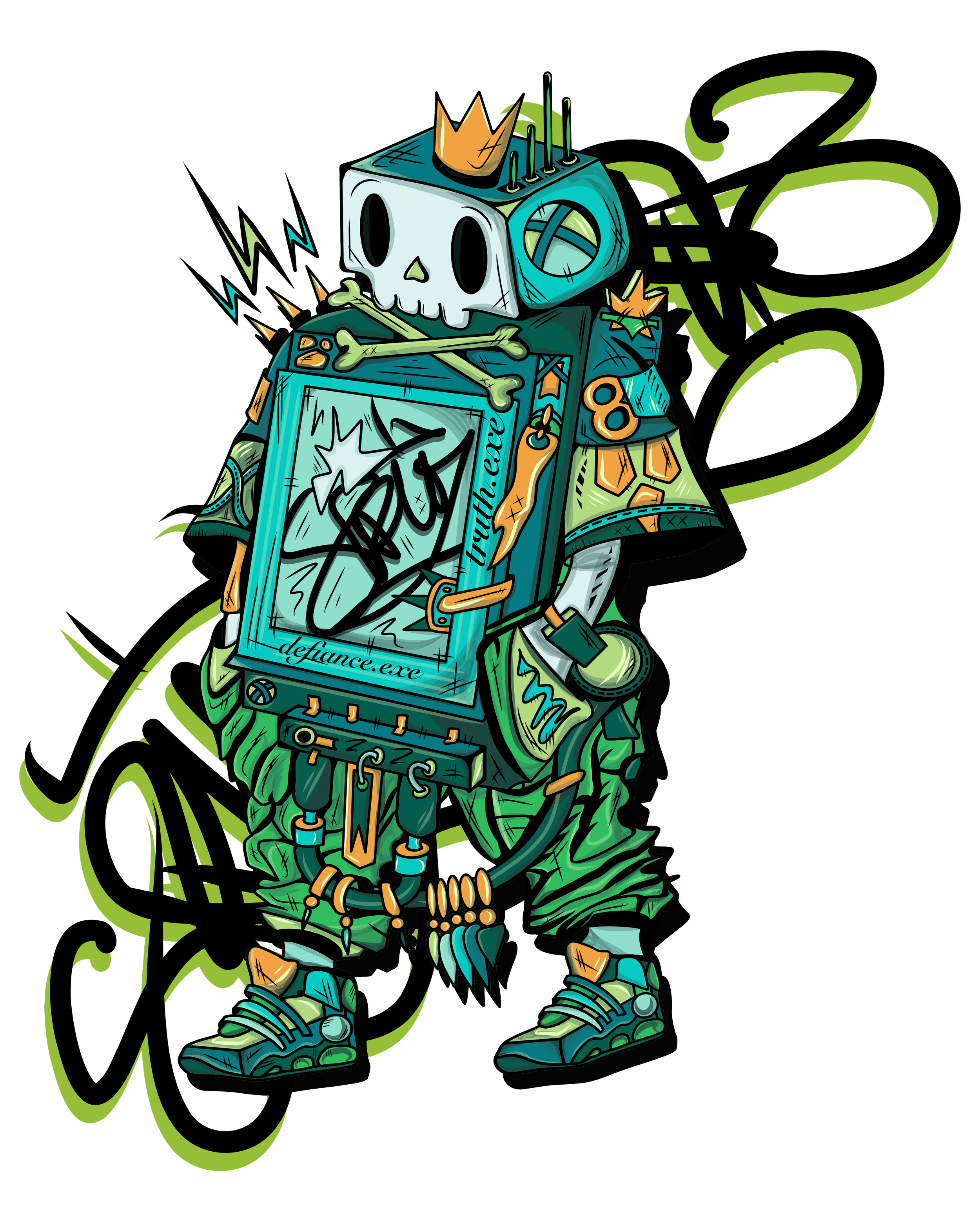 Who is the DISRUPTOR.exe?