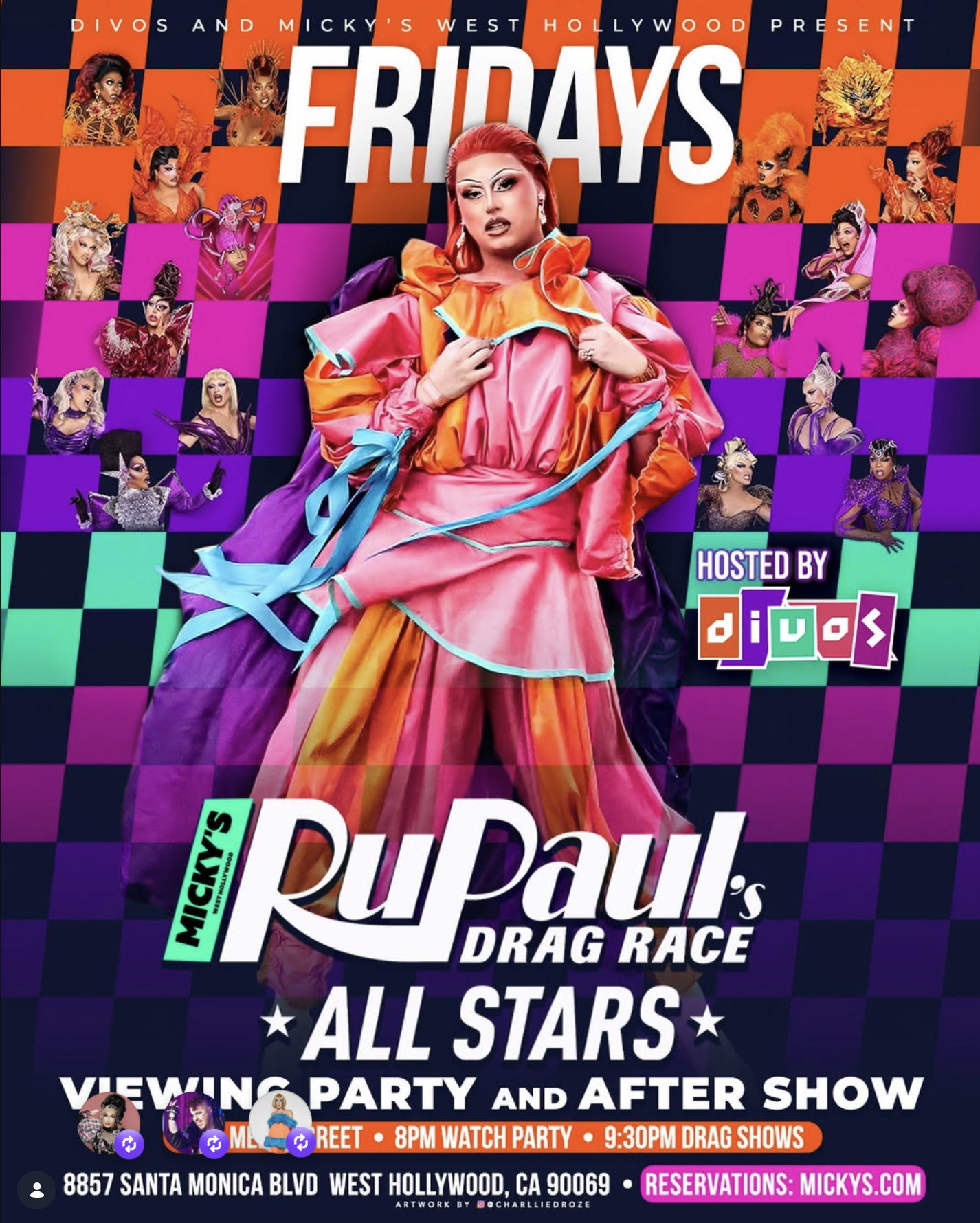 DIVOS Returns to Host RuPaul’s Drag Race All Stars 11 at Micky’s
