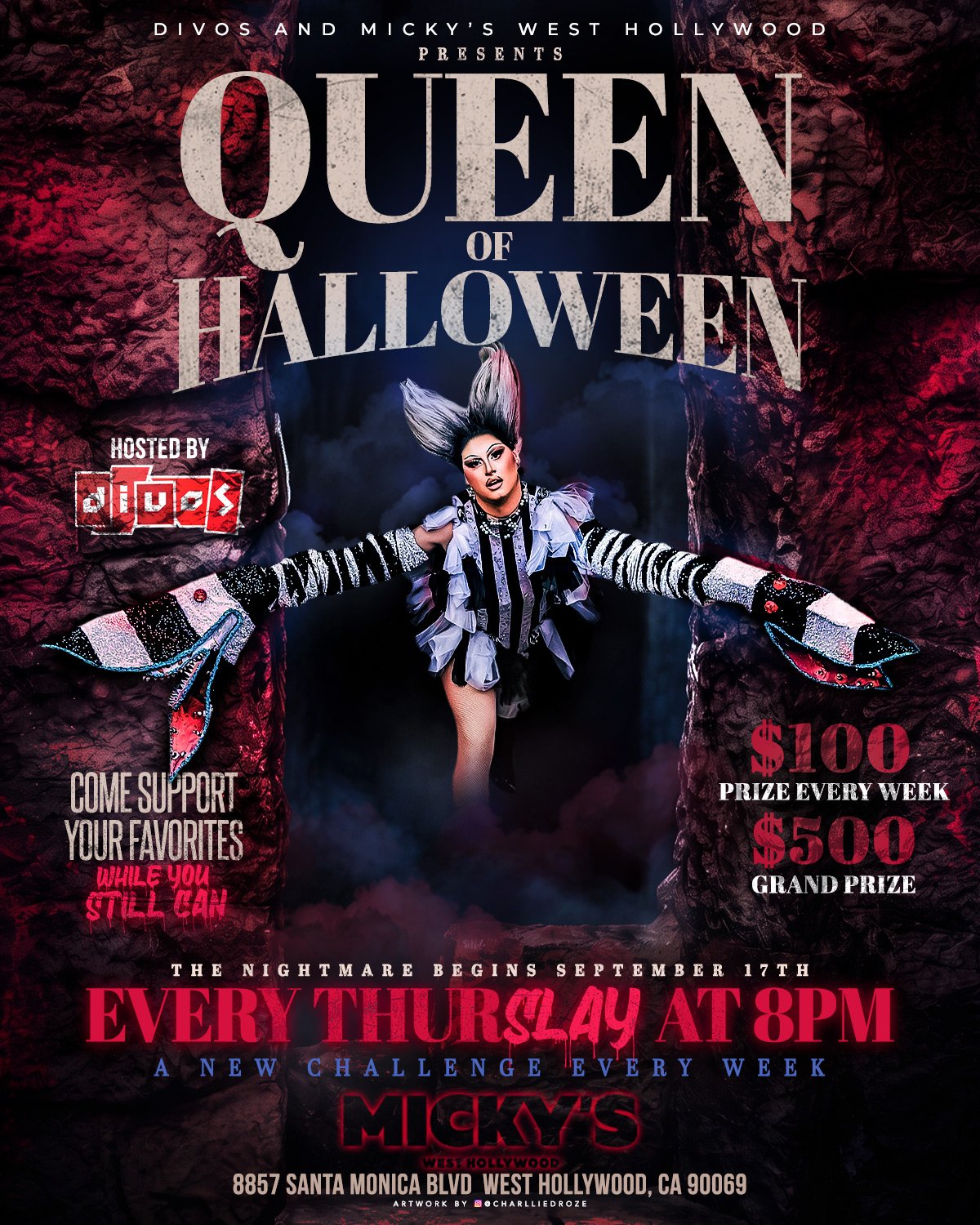 DIVOS’ Queen of Halloween is BACK for Round II!