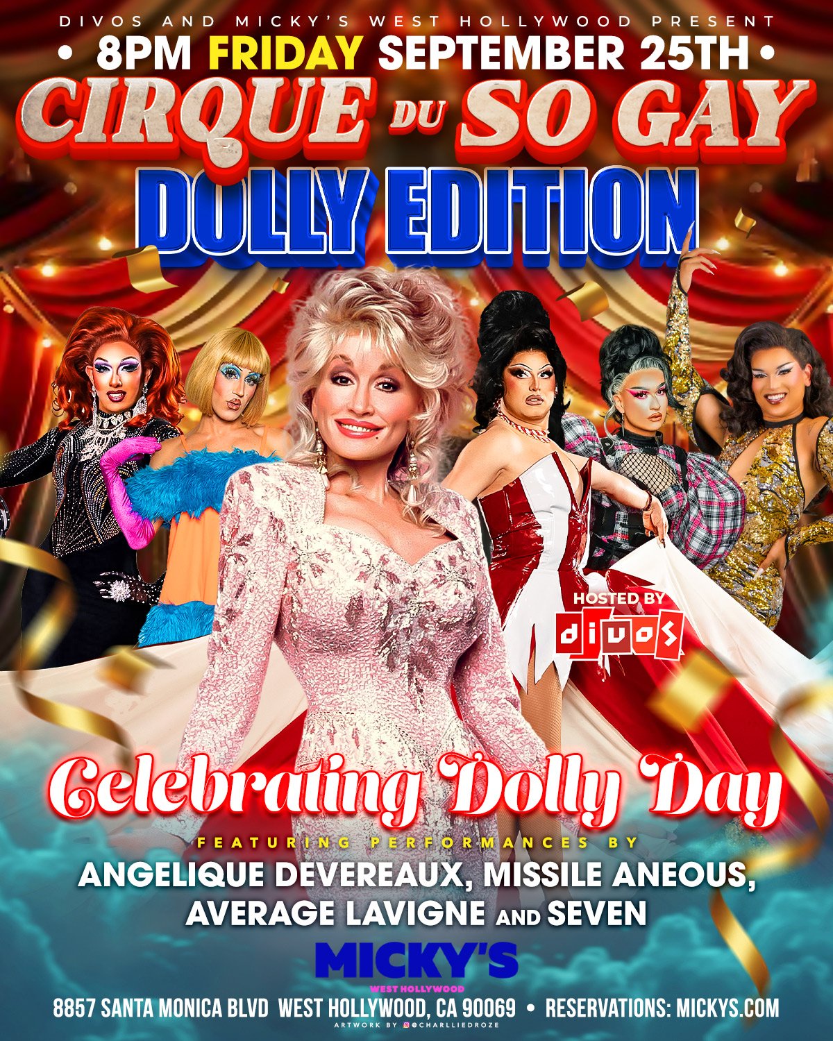 Cirque du So Gay is BACK in Town for 2 Weeks Only!