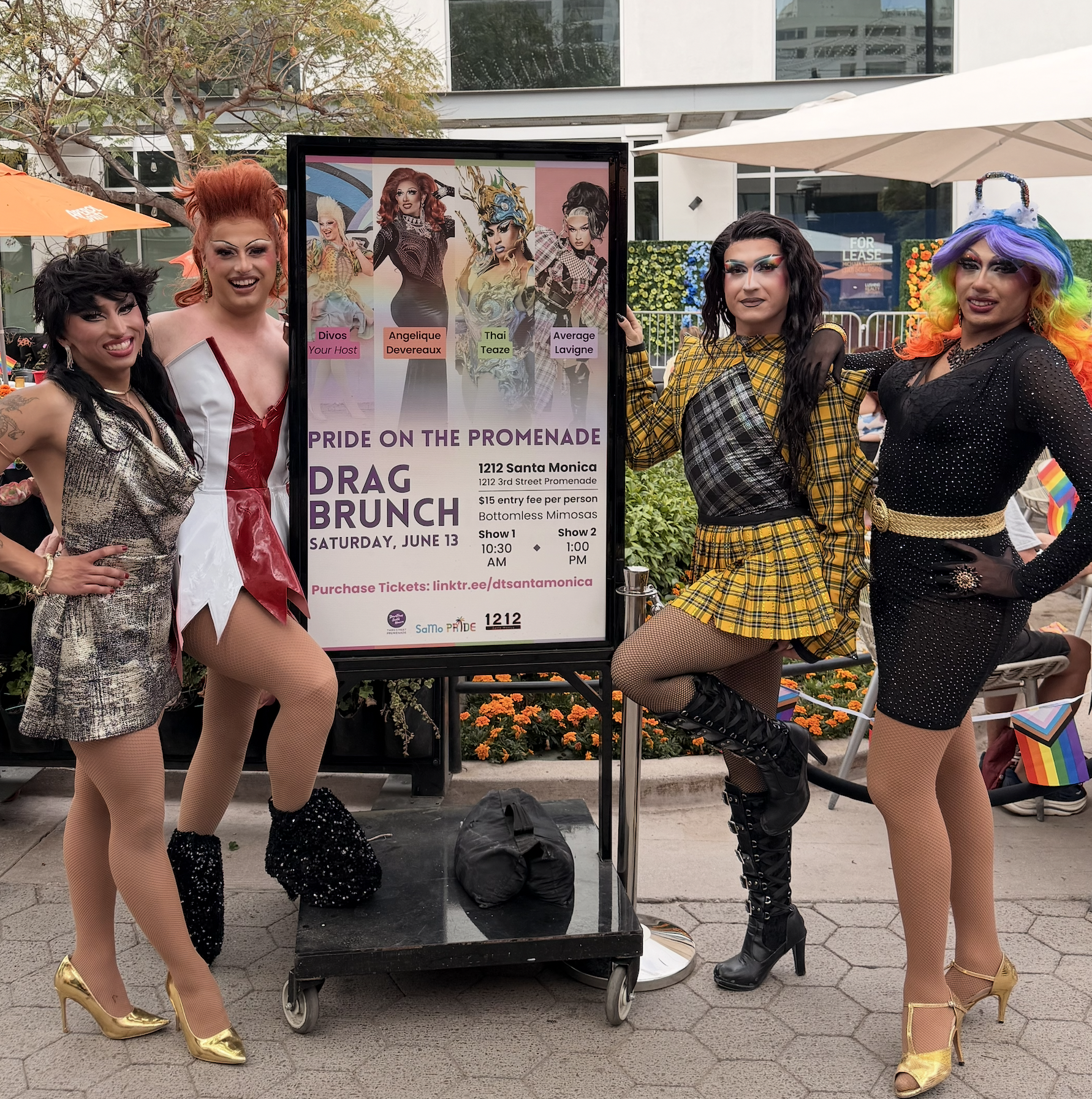 DIVOS Hosts Inaugural Santa Monica Pride on the Promenade
