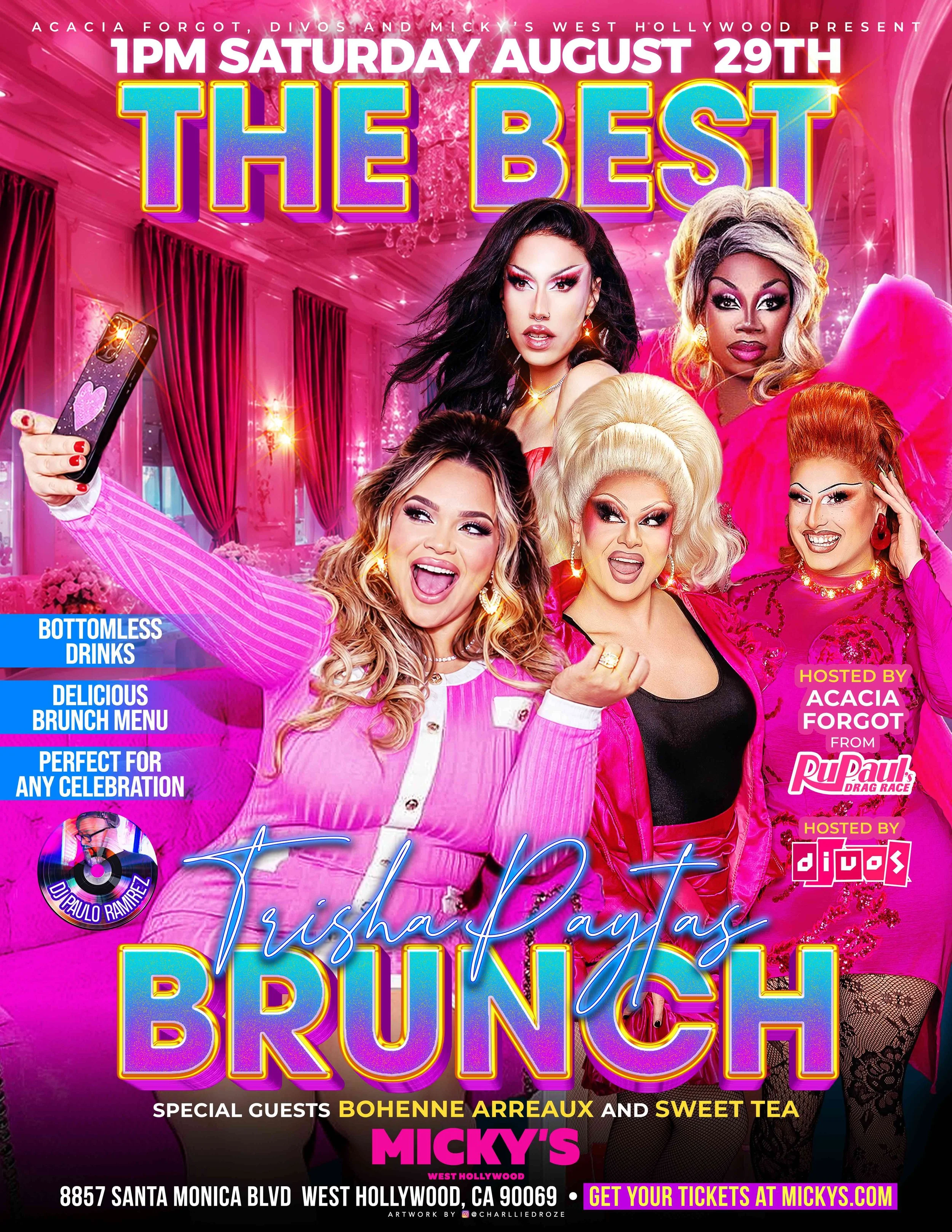 Trisha Paytas Promotes DIVOS &amp; Acacia Forgot’s “Best Trisha Paytas Brunch!”