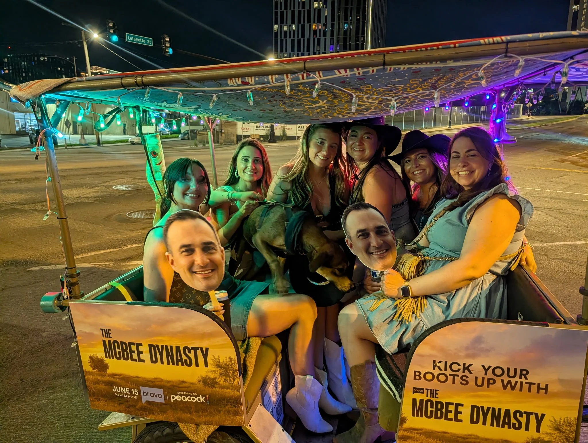 Nashville brand activation, branded pedicab Nashville, sponsored rides Nashville, branded event transportation, Nashville experiential marketing, mobile brand activation Nashville, branded transportation Nashville