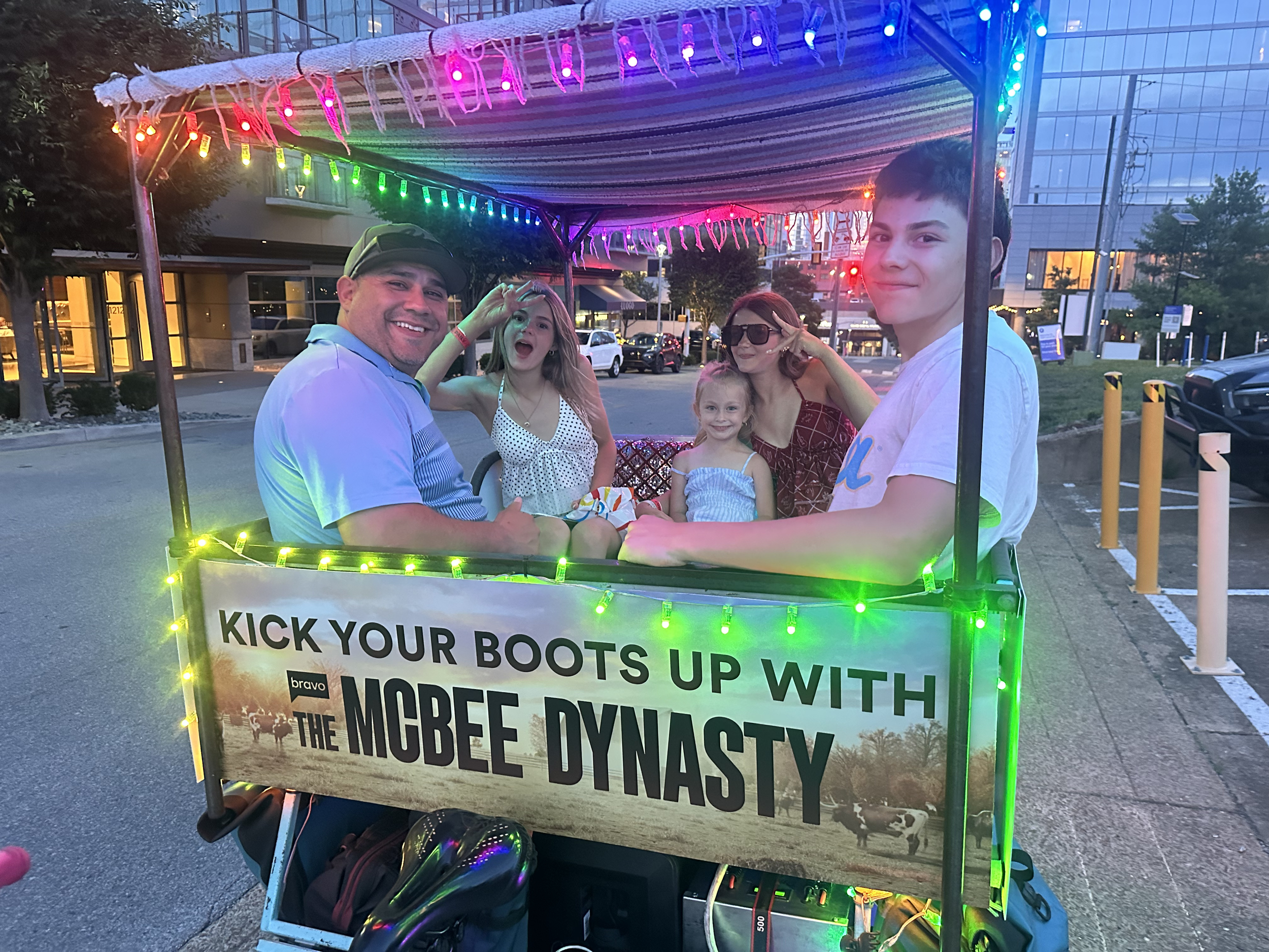 Nashville brand activation, branded pedicab Nashville, sponsored rides Nashville, branded event transportation, Nashville experiential marketing, mobile brand activation Nashville, branded transportation Nashville