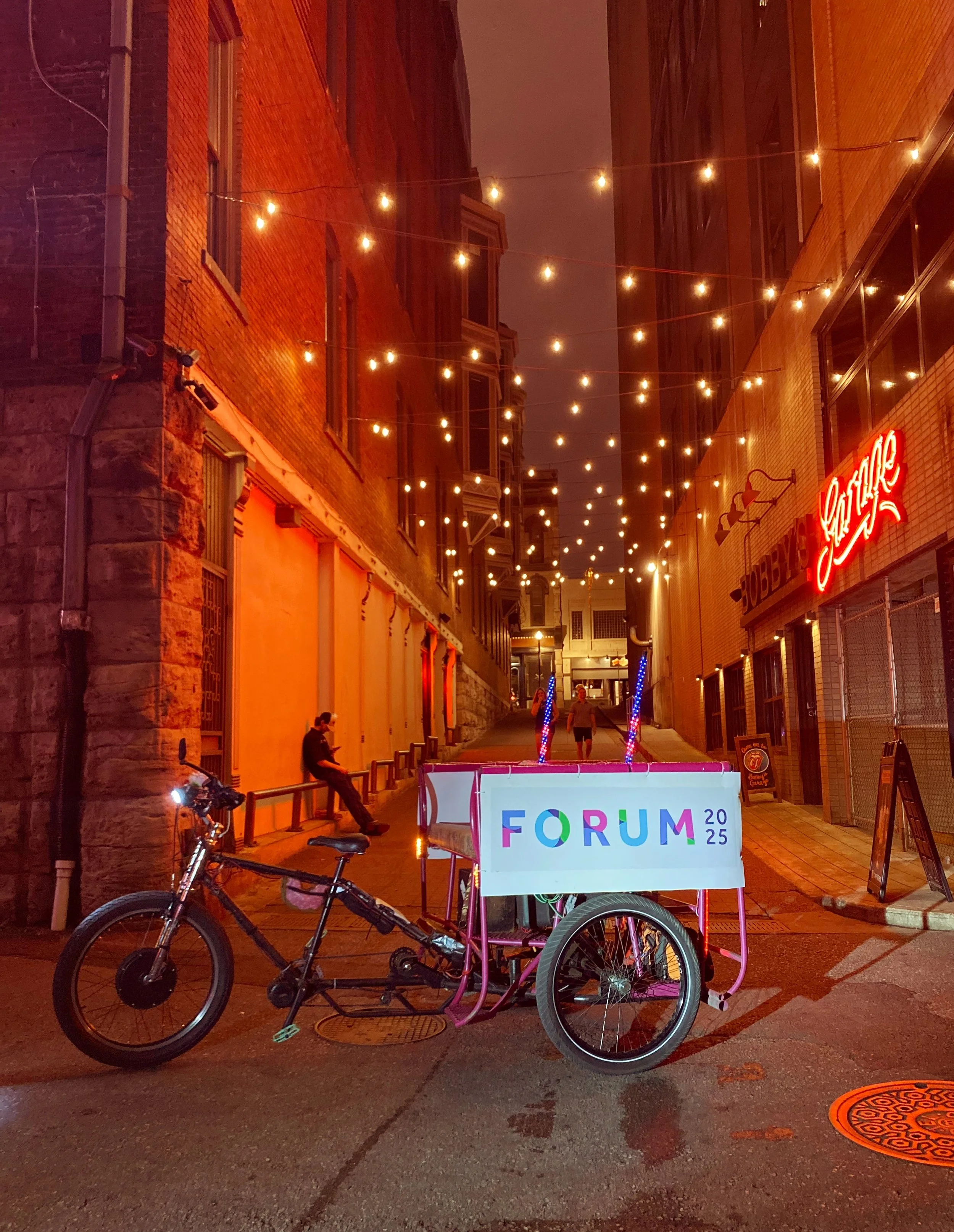 pedicab branding, event marketing, experiential advertising, branded pedicabs, mobile event visibility