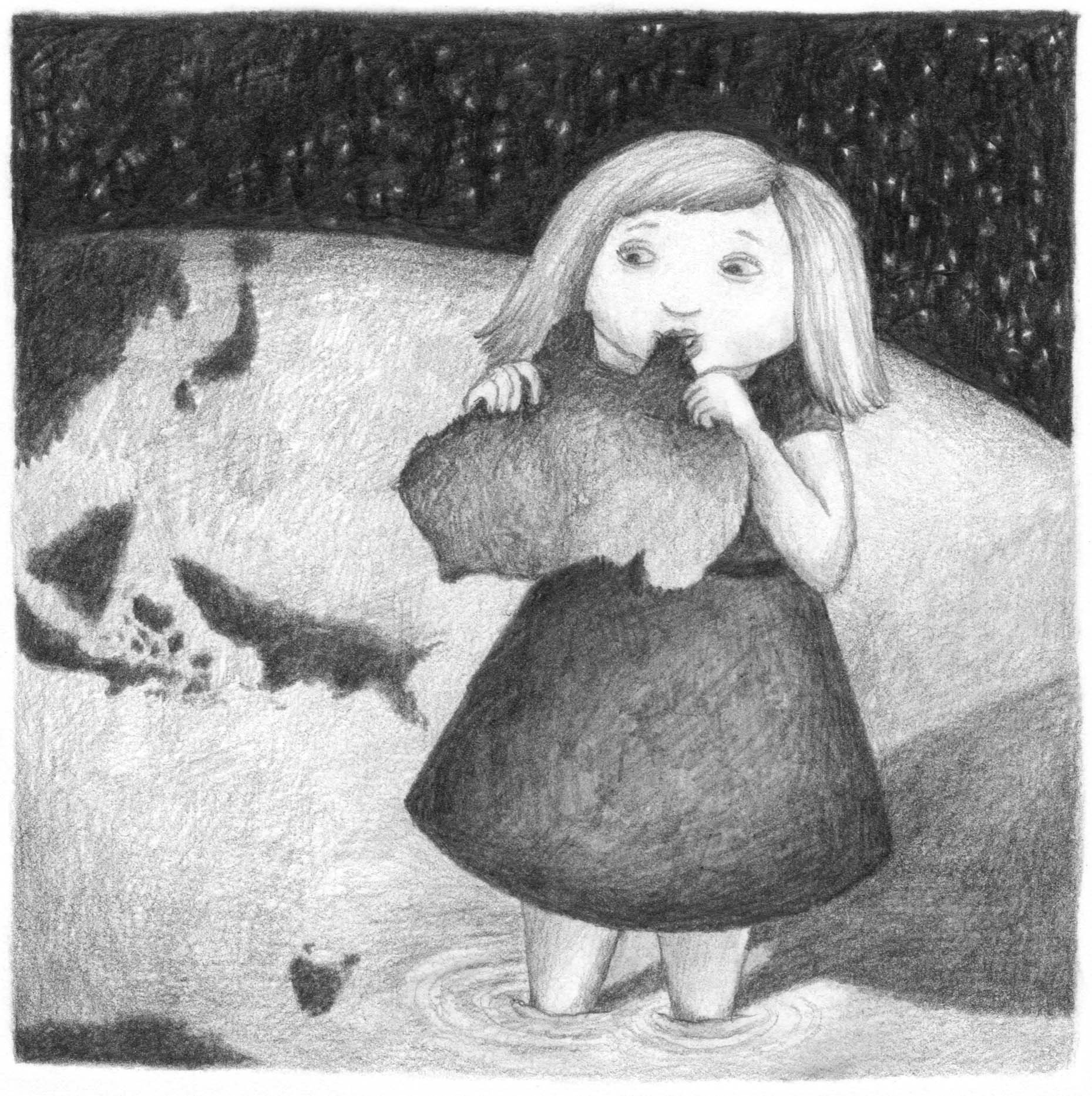 She ate the country/The girl who ate the world 