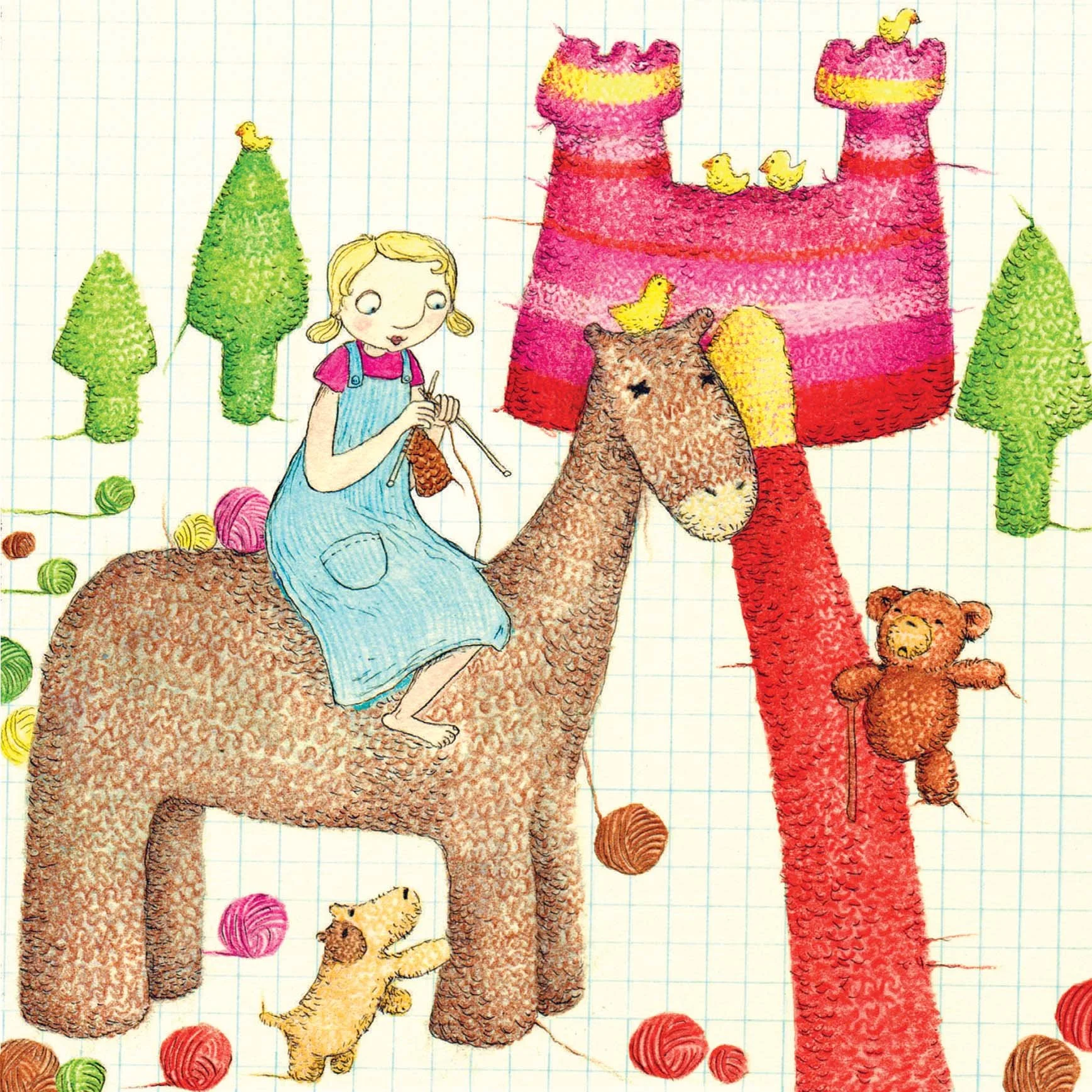 Woollen World/Greeting card