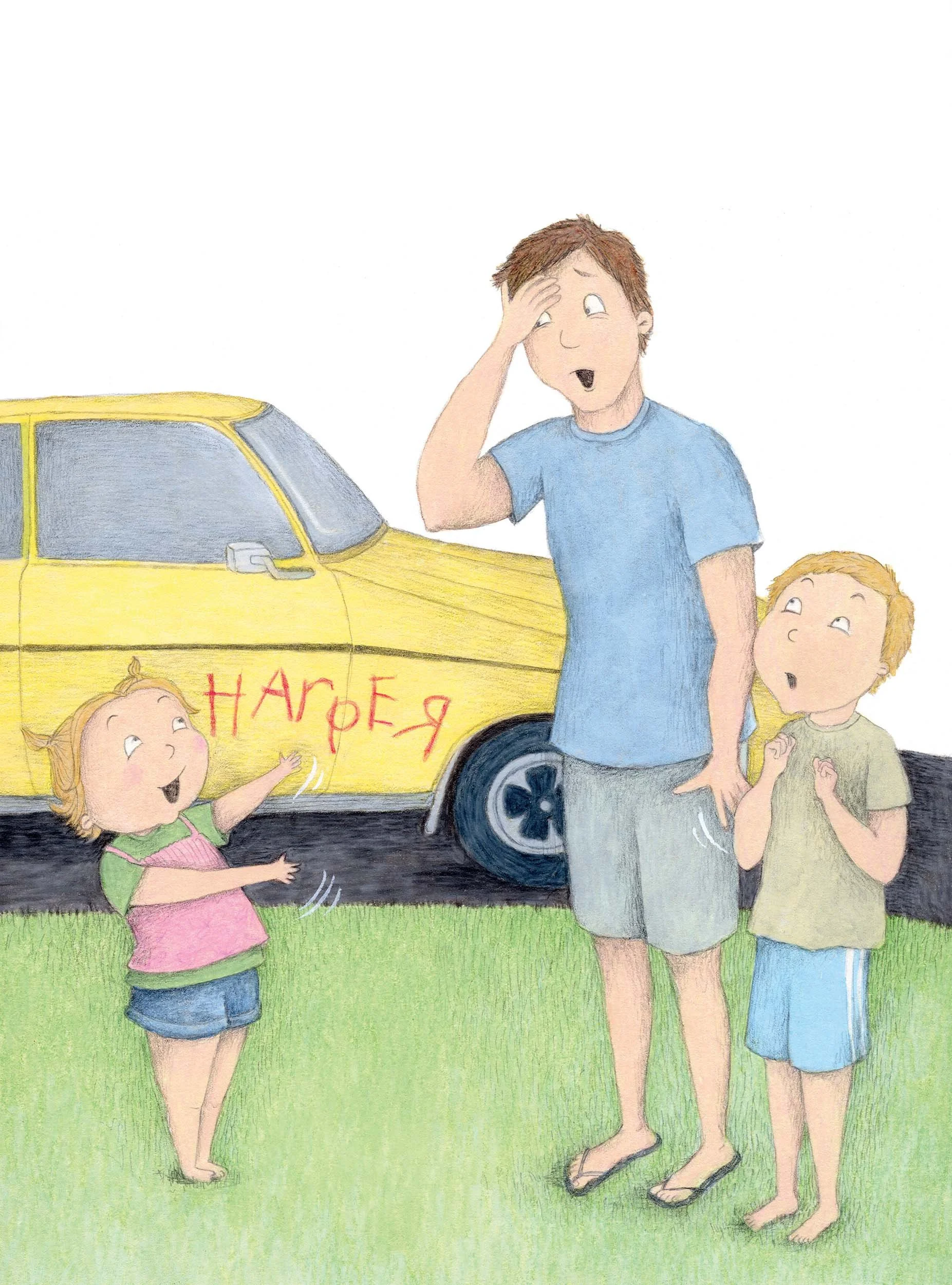 DAD'S CAR/Hurricane Harper by Sarah Sloan