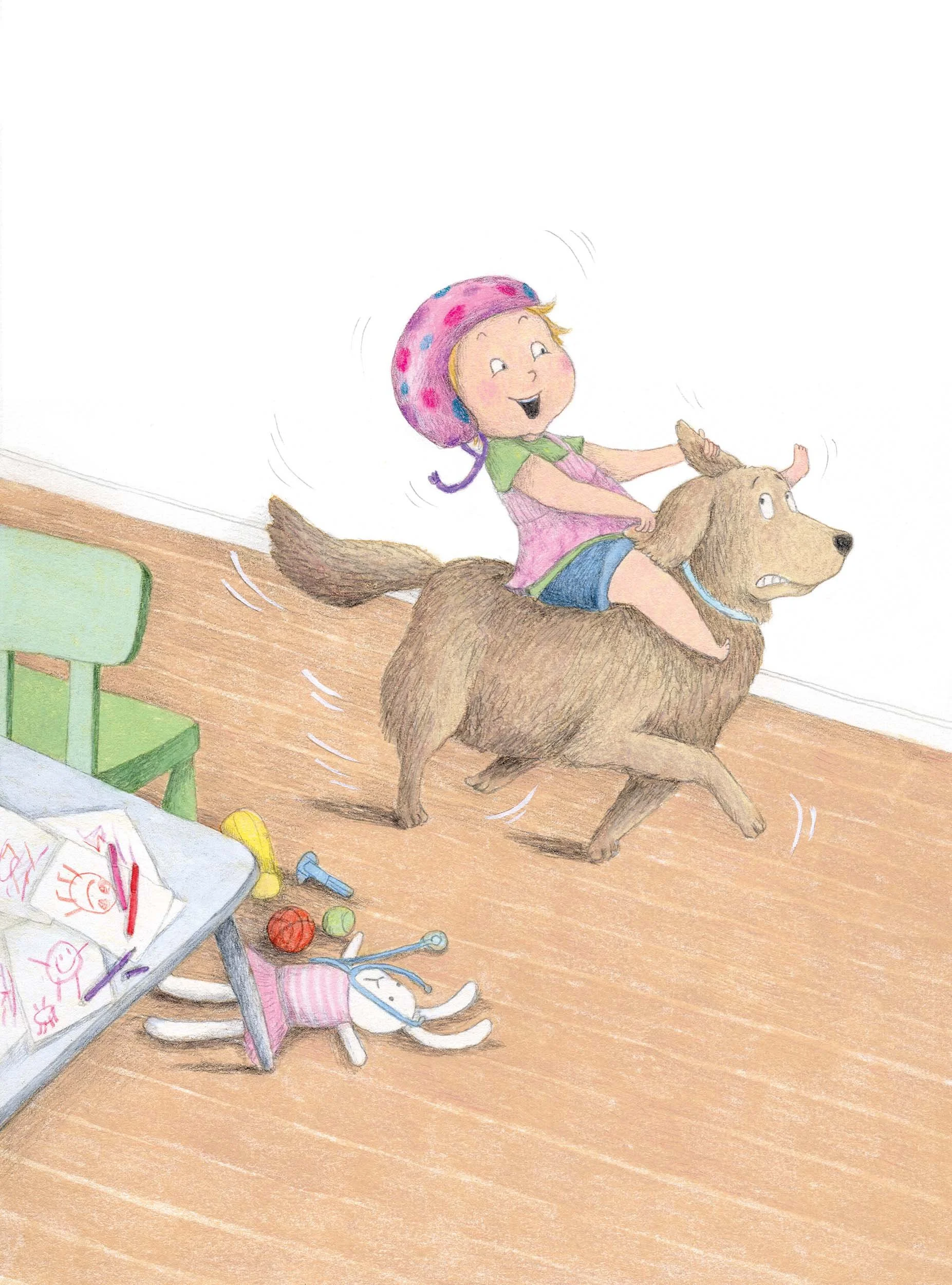 DOGGIE RIDE/Hurricane Harper by Sarah Sloan