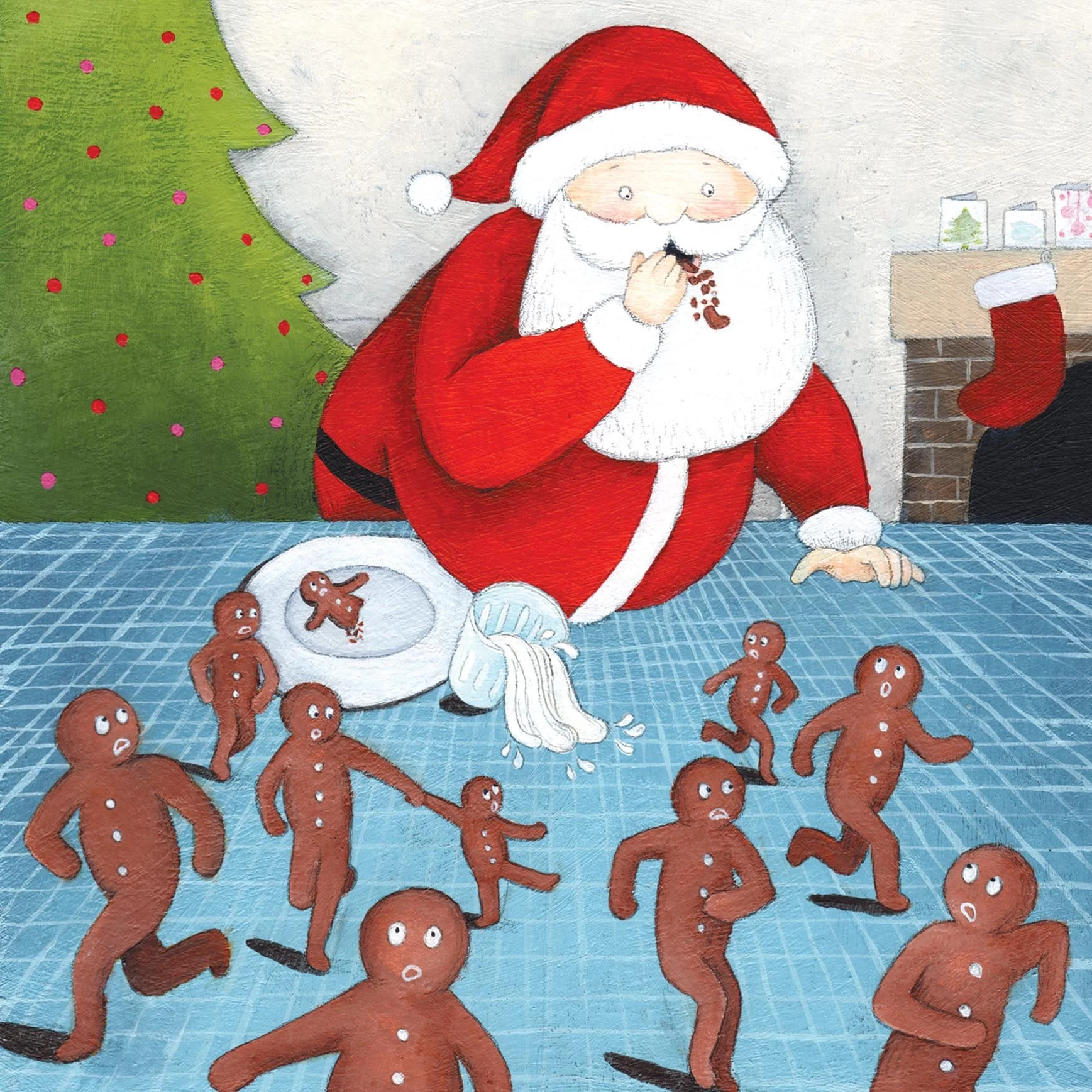 Chaos in Cookie Land/Greeting card