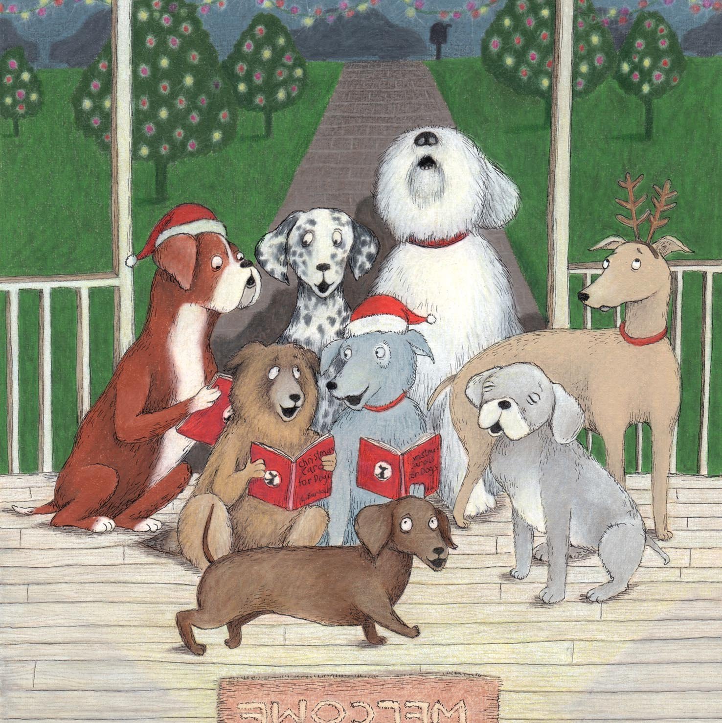 We wish you a Merry Christmas/Greeting card