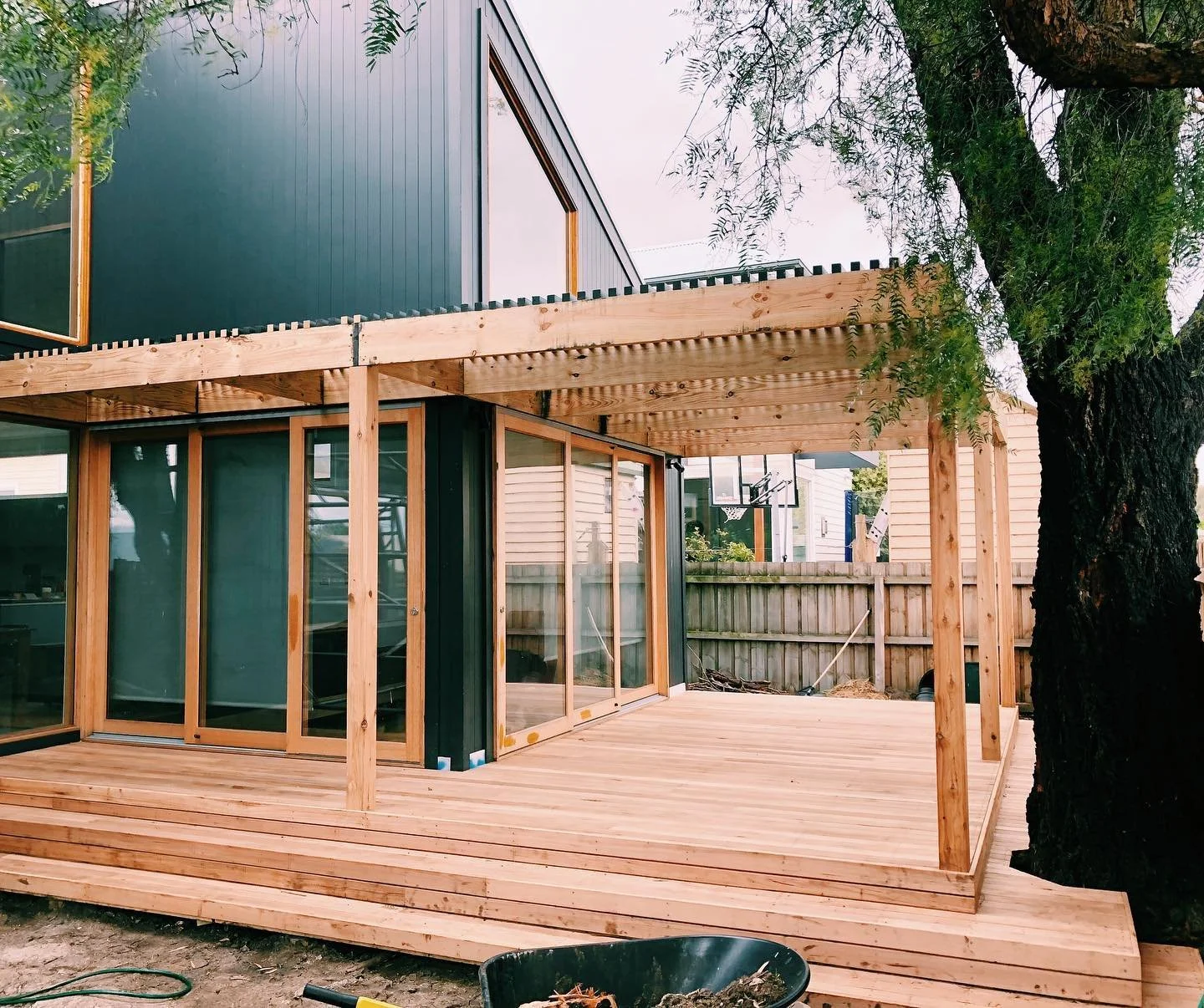 Summer is here | enquire within to make the most of your backyard #pergola #summer #geelong #backyardrenovation