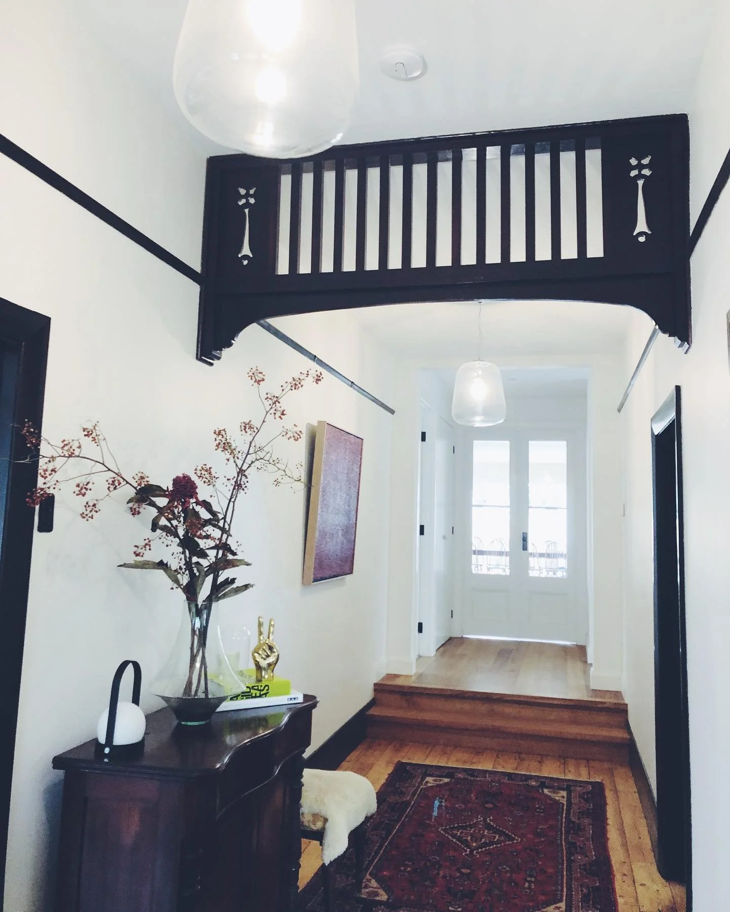 Hallway extension whilst keeping original elements #hallwaydecor #hallwaydesign