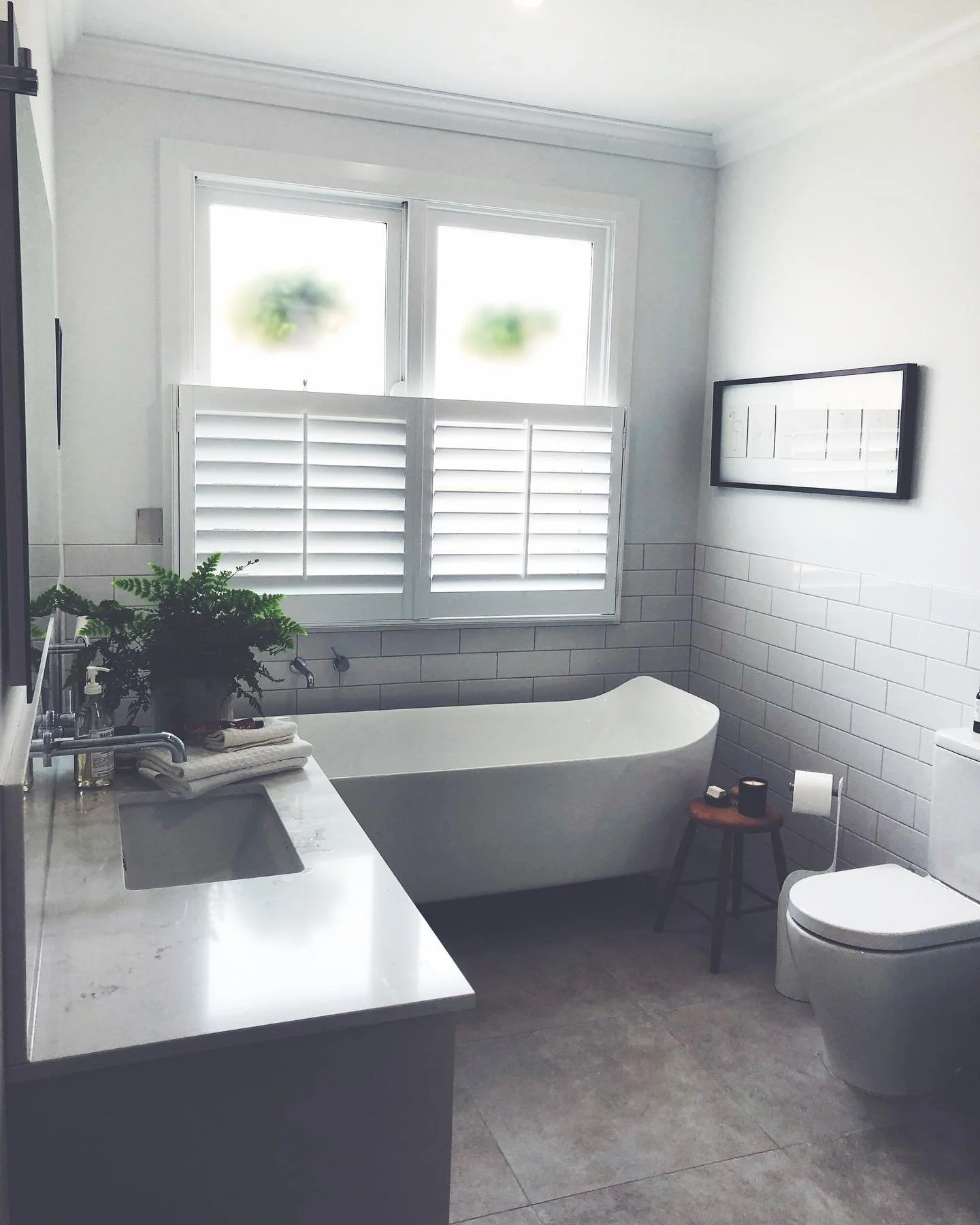 The brief: A classic bathroom | ✔️ #bathrooms #bathroomrenovations #geelong #geelongrenovations