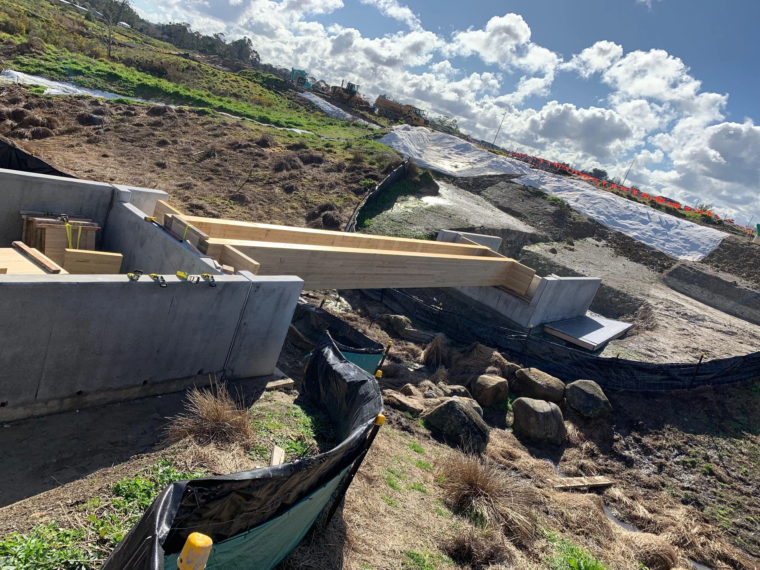 Redhills Bridge Construction