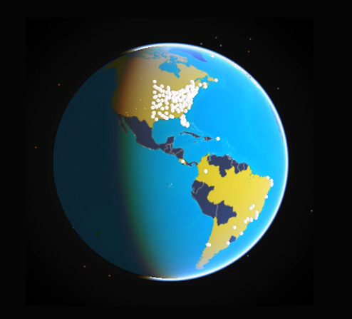 Lighting up the globe