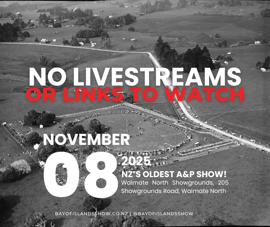 ❗ NO LIVE STREAMS❗

Every year we have to say it, but we can confirm, we will NOT be live-streaming the 2025 Show today!

Please do not click on any links posted on our page or in our event. Please report any spam links, please report anyone claiming