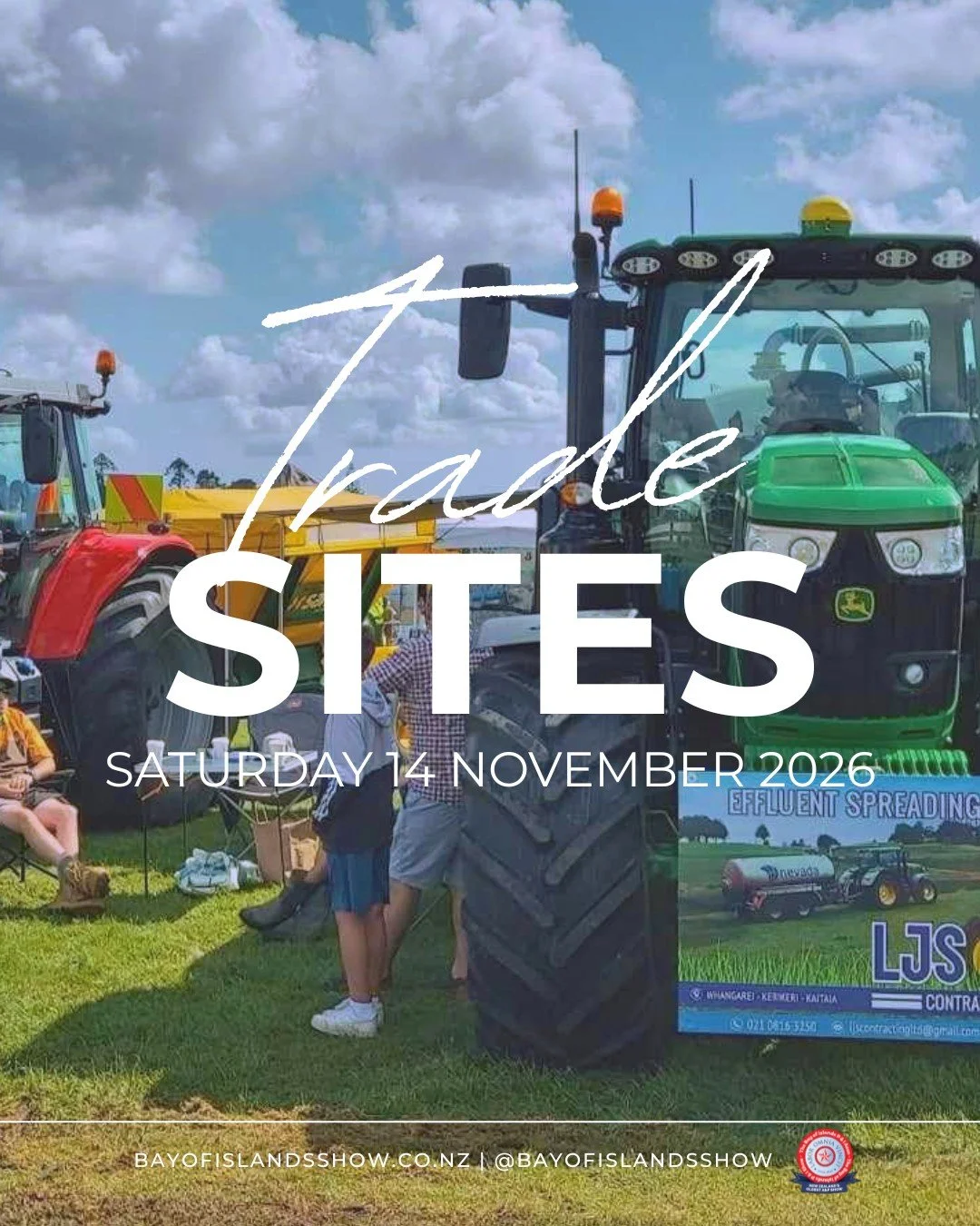 ❗TRADE &amp; FOOD SITE REGISTRATIONS ARE OPEN❗

If you are wanting to have a trade site for your business, food, school, fundraising, entertainment, farming, industrial, community, charity (the list goes on.....) at our Show, now is the time to regis