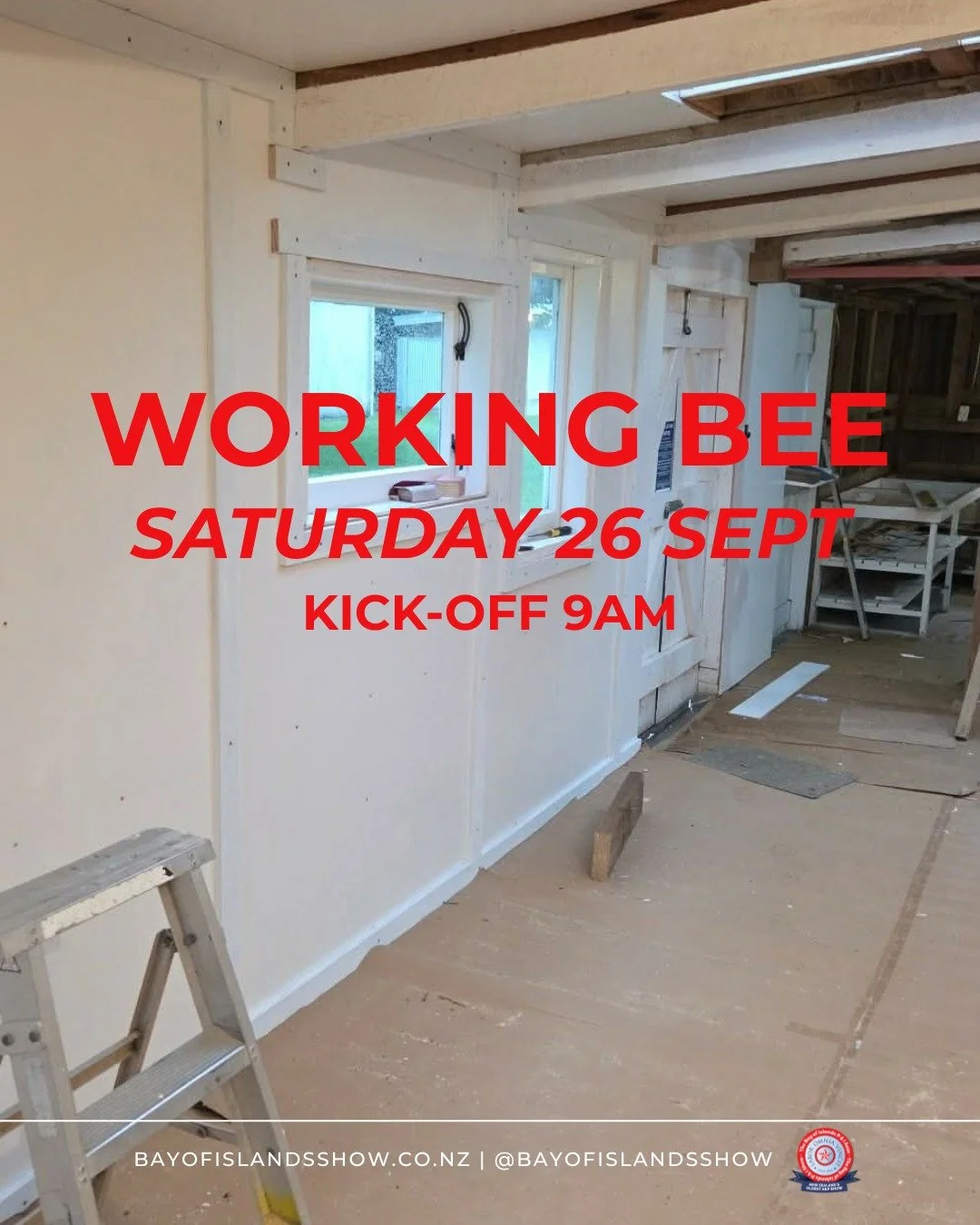 Hey local community, we're gearing up towards this years Show, &amp; we need a bit of help.

We've been renovating our kitchen &amp; supper room, it really needed a tidy up &amp; dragging into the 21st century (it was pretty old, &amp; not in the vin