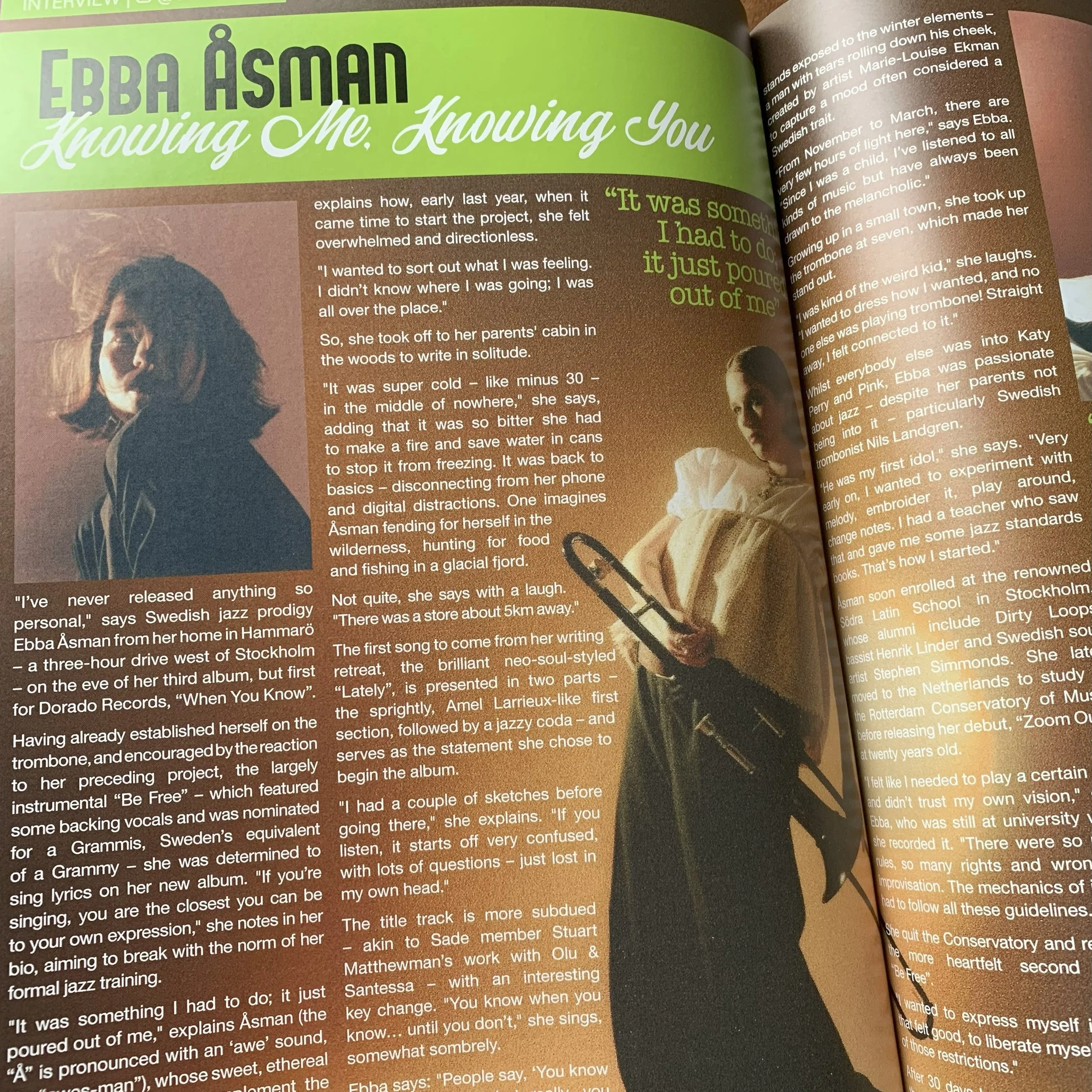 Blues & Soul March 2025   Ebba Åsman feature     Click here to buy