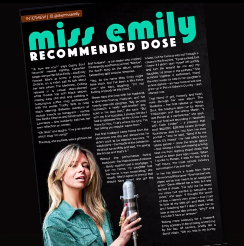  Blues & Soul November 2025   Miss Emily feature     Click here to buy  