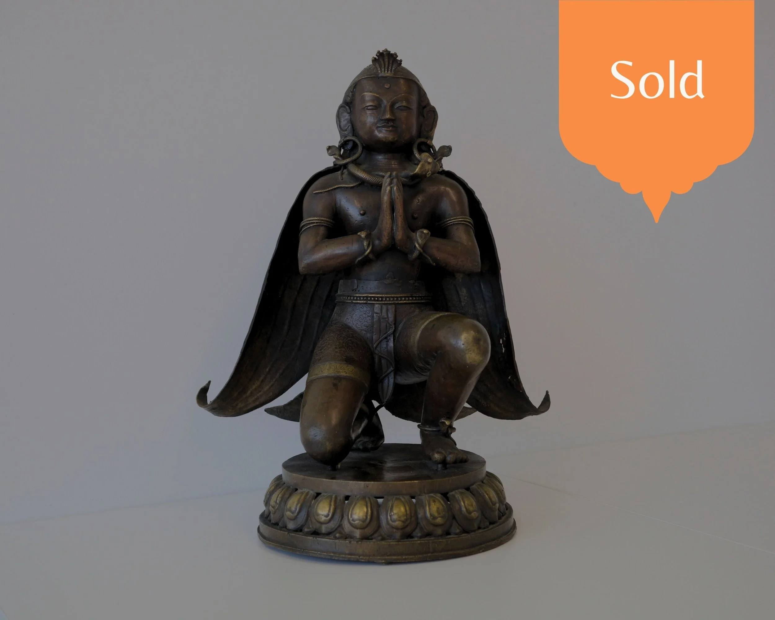 SOLD - Vintage Garuda Statue