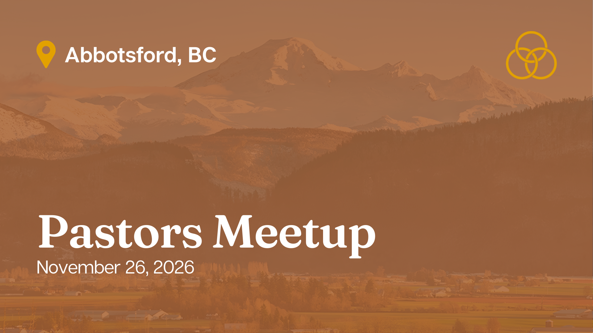 Pastors Meetup: Abbotsford