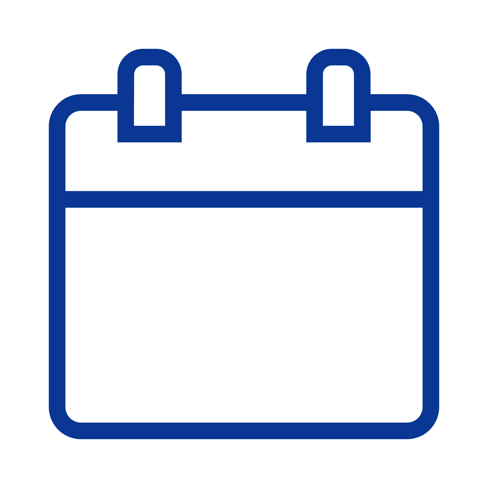 Icon of a binder or folder with a label tab at the top.