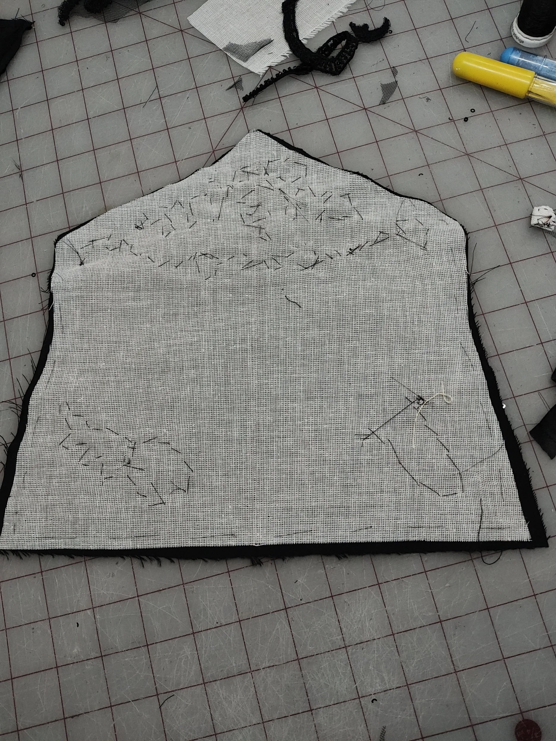 CYN TAILORS handstitched custom purse for wedding client