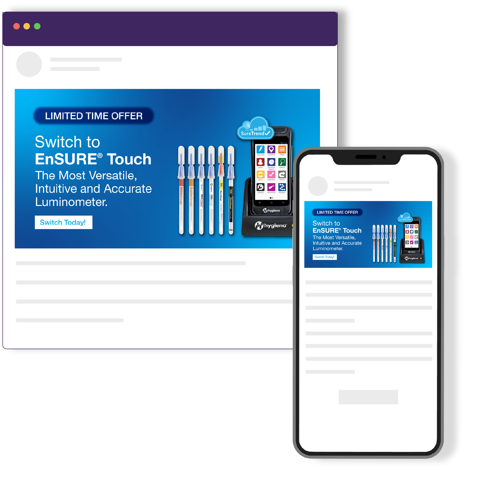 Hygiena  Smart Switch Promo