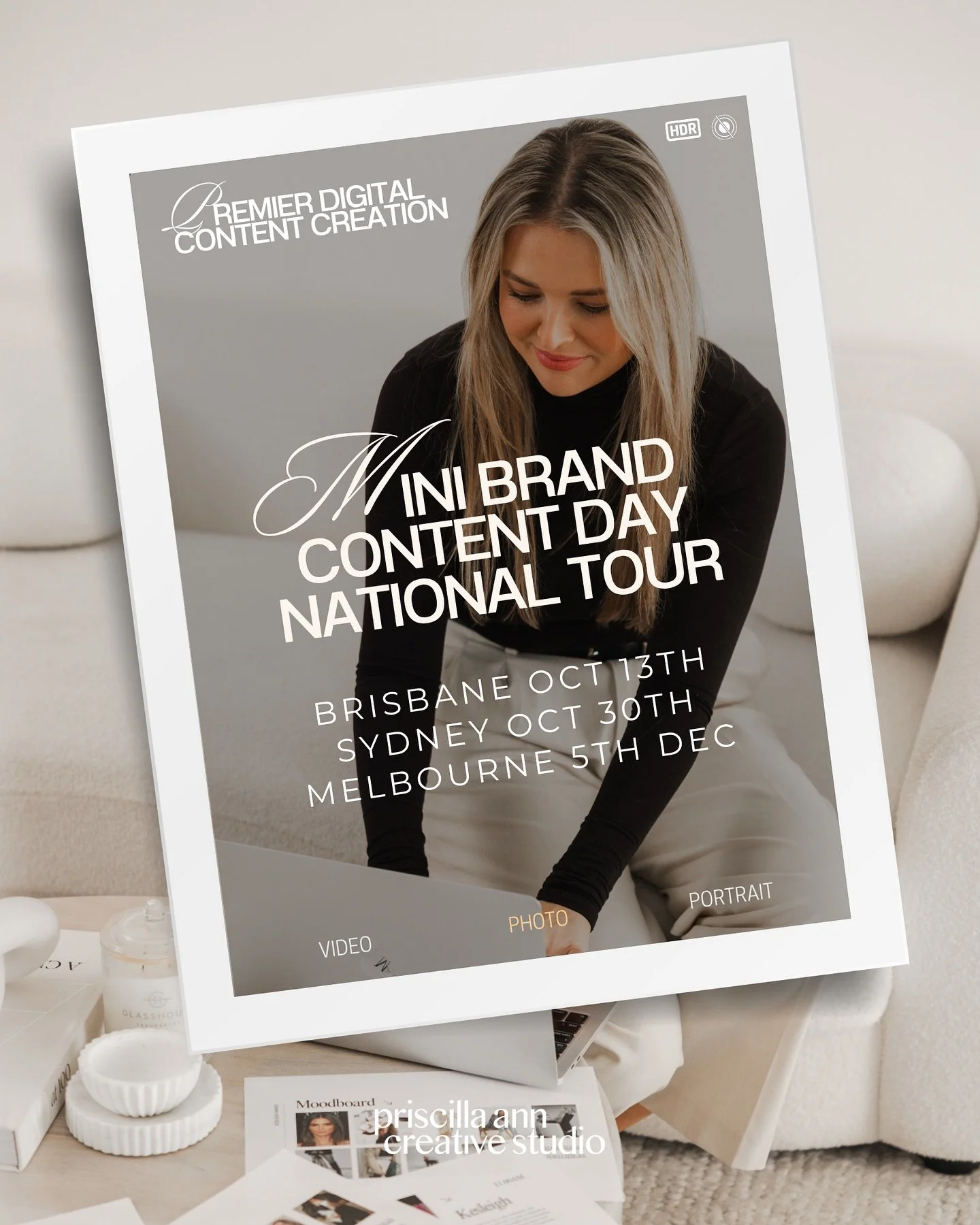 🔥 For Women in Business Ready to Elevate Their Personal Brand 🔥

Mini Brand Content Days are going NATIONAL!

✨ Brisbane 13th October (4 spaces left)
✨ Sydney 30th October (5 spaces left)
✨ Melbourne 5th December

This is your invitation to step in