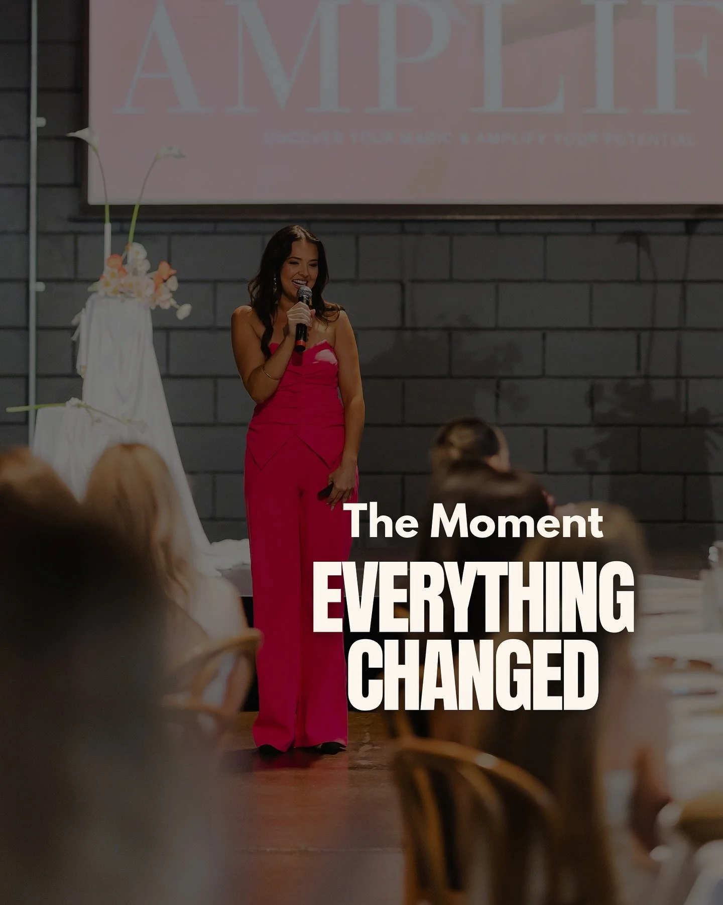 THE MOMENT EVERYTHING CHANGED 💫
I can tell you the exact moment my entire business shifted&hellip;and it wasn&rsquo;t during a launch, a course, or a strategy meeting 🤯

I can&rsquo;t wait to see you this week! 🫶💥
Tickets available in my bio now!